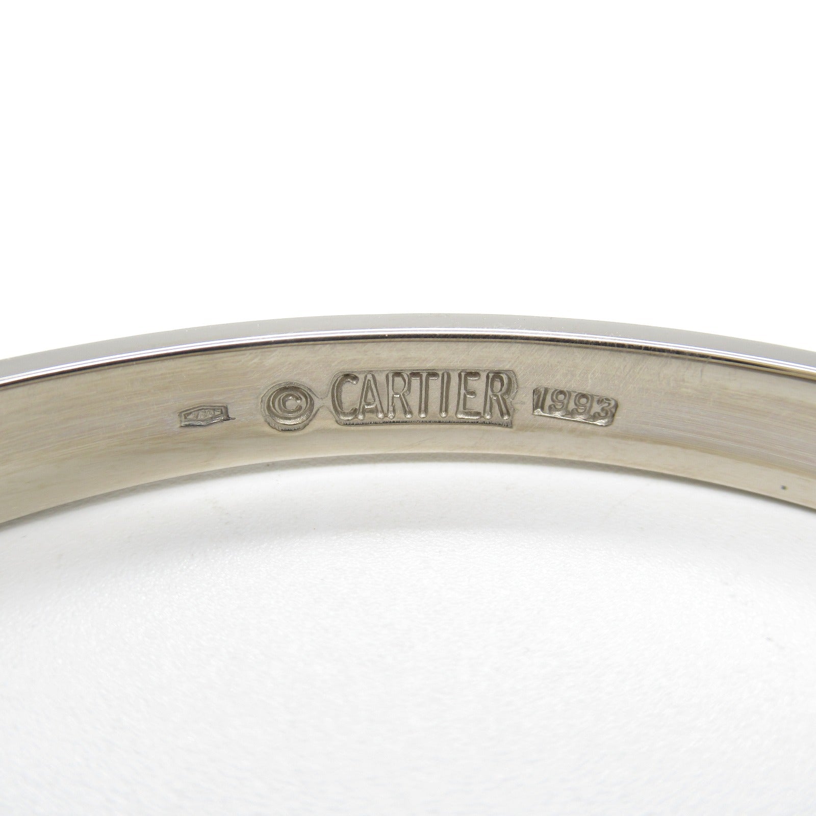 Cartier Love Bracelet K18WG White Gold