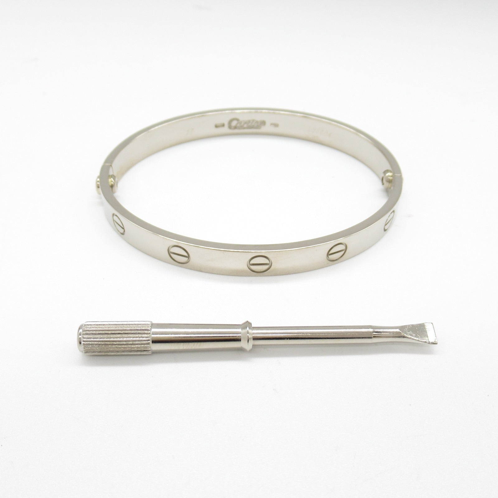 Cartier Love Bracelet K18WG White Gold