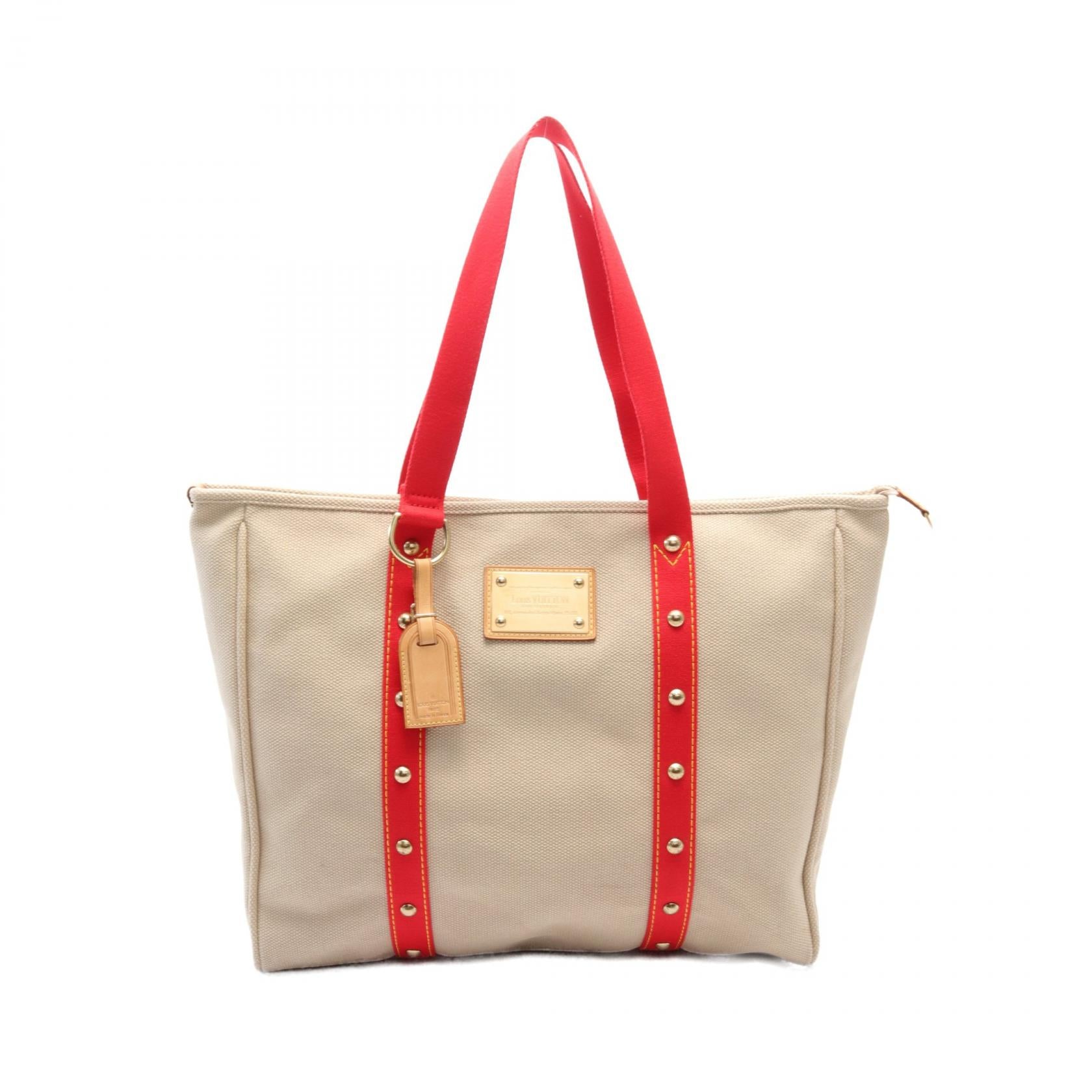 Louis Vuitton Antigua Canvas Cabas GM Tote Bag