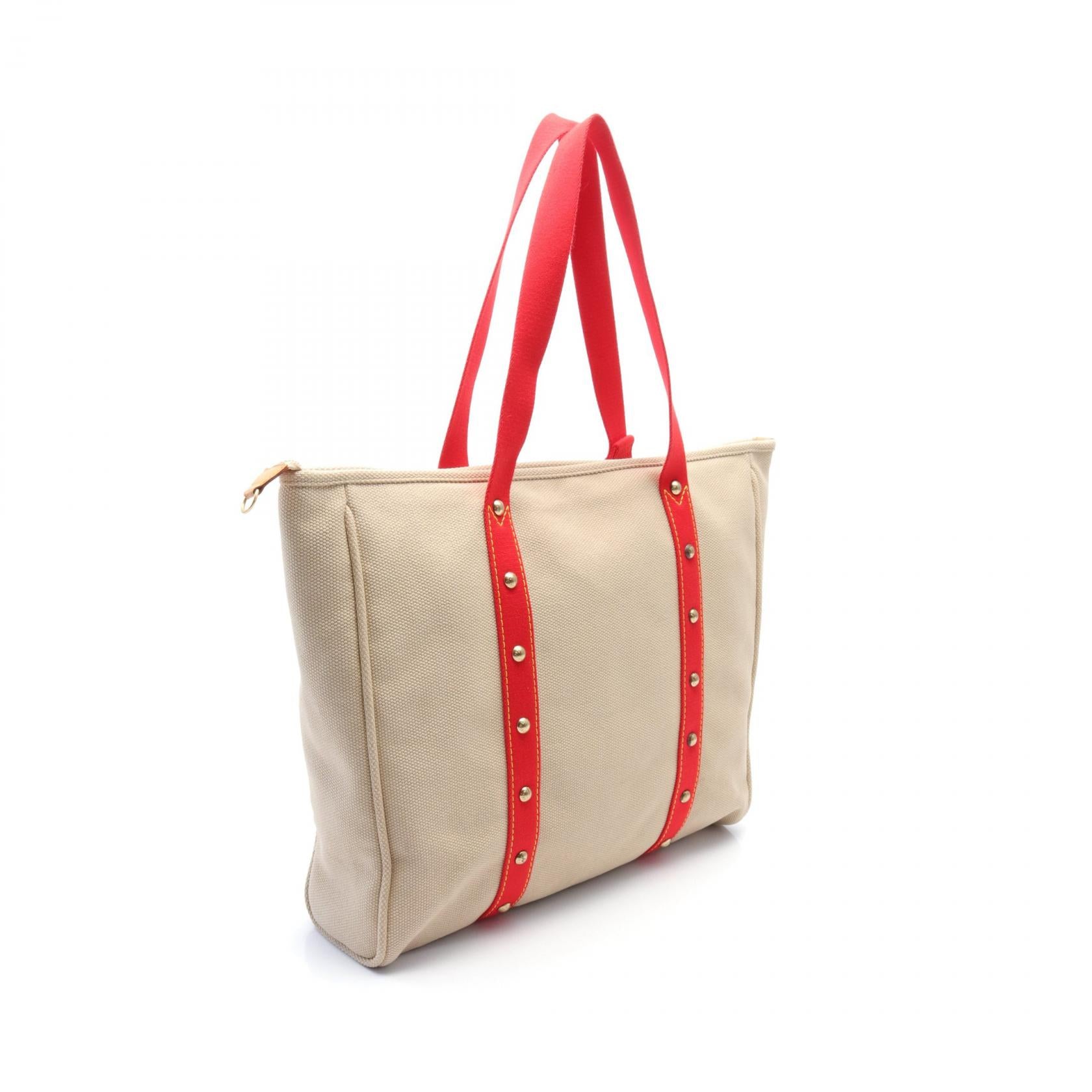 Louis Vuitton Antigua Canvas Cabas GM Tote Bag