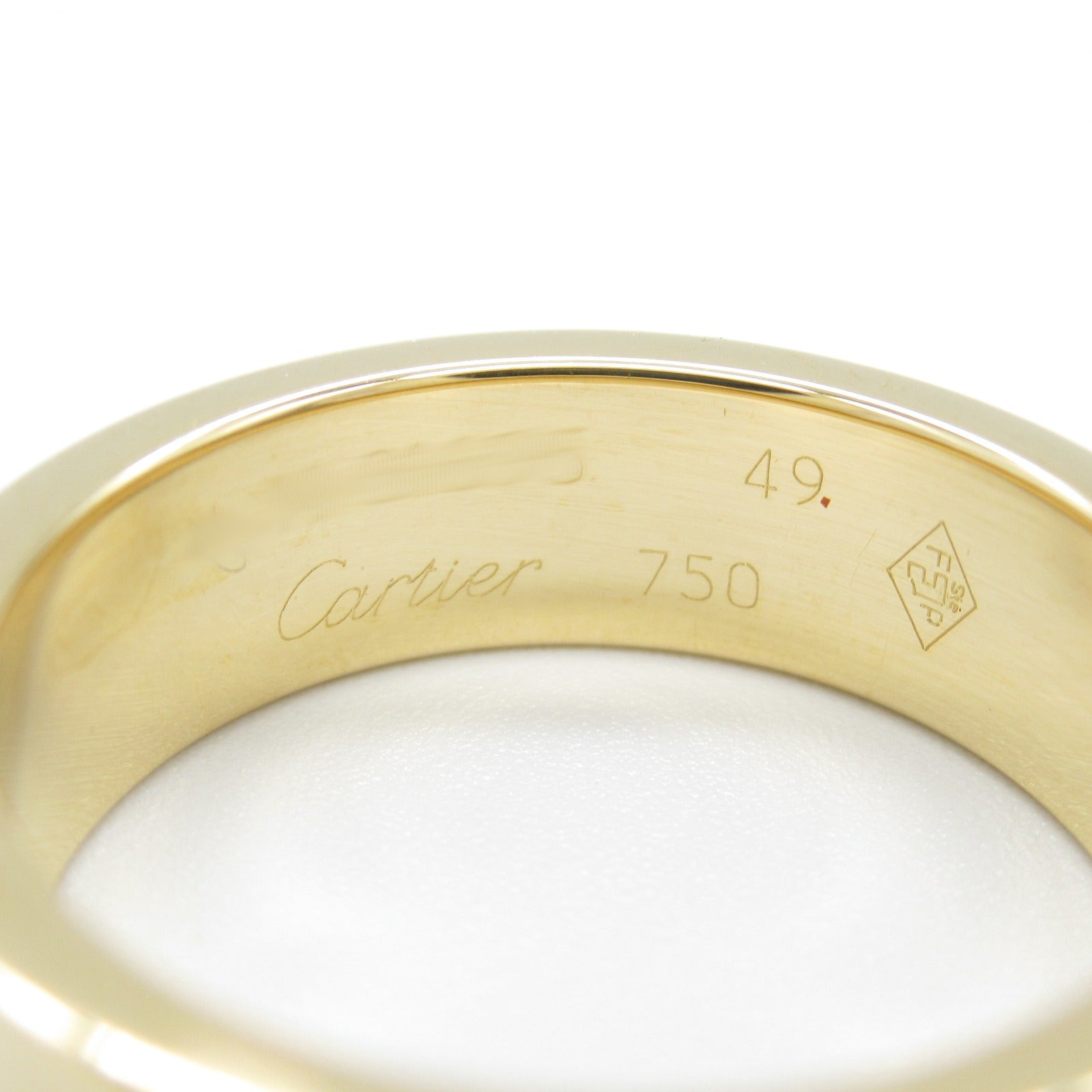 Cartier Love Ring K18 Yellow Gold Jewelry