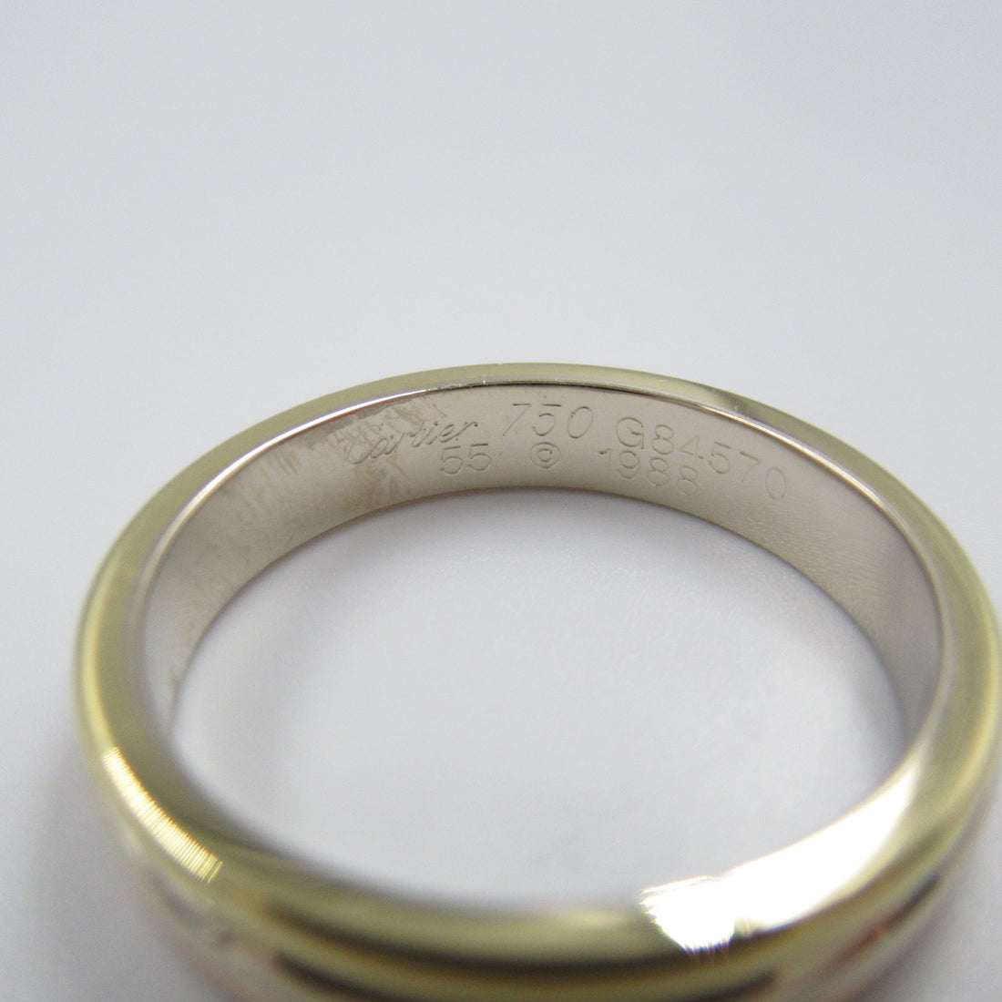 Cartier 18K Trinity Ring  Metal Ring in Great Condition