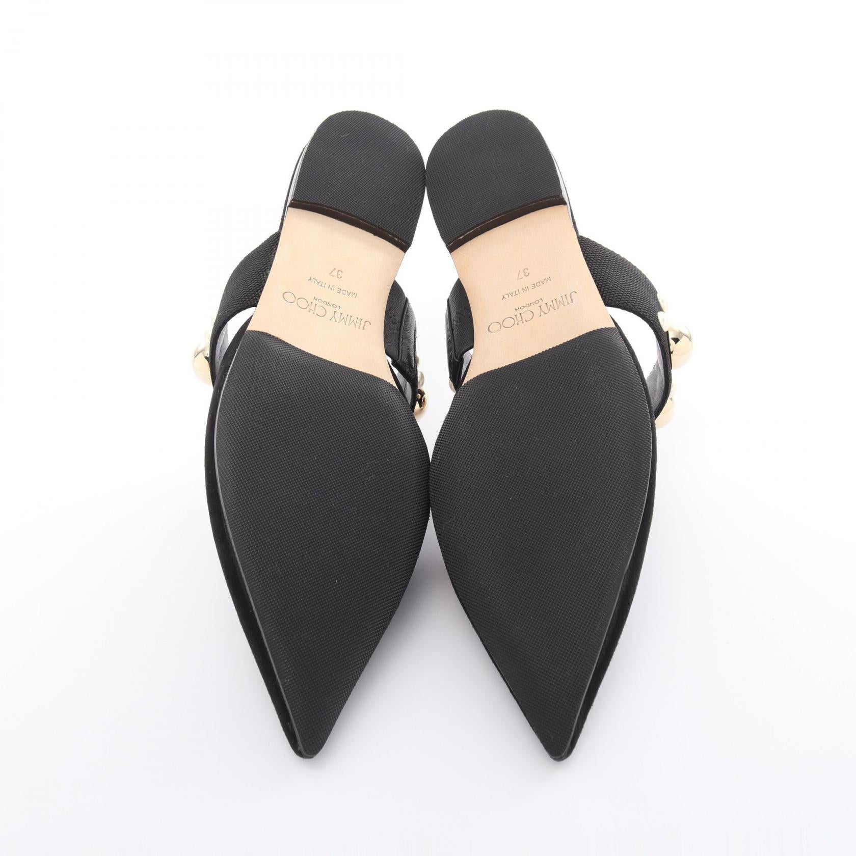 Jimmy Choo Suede BASETTE FLAT Mules