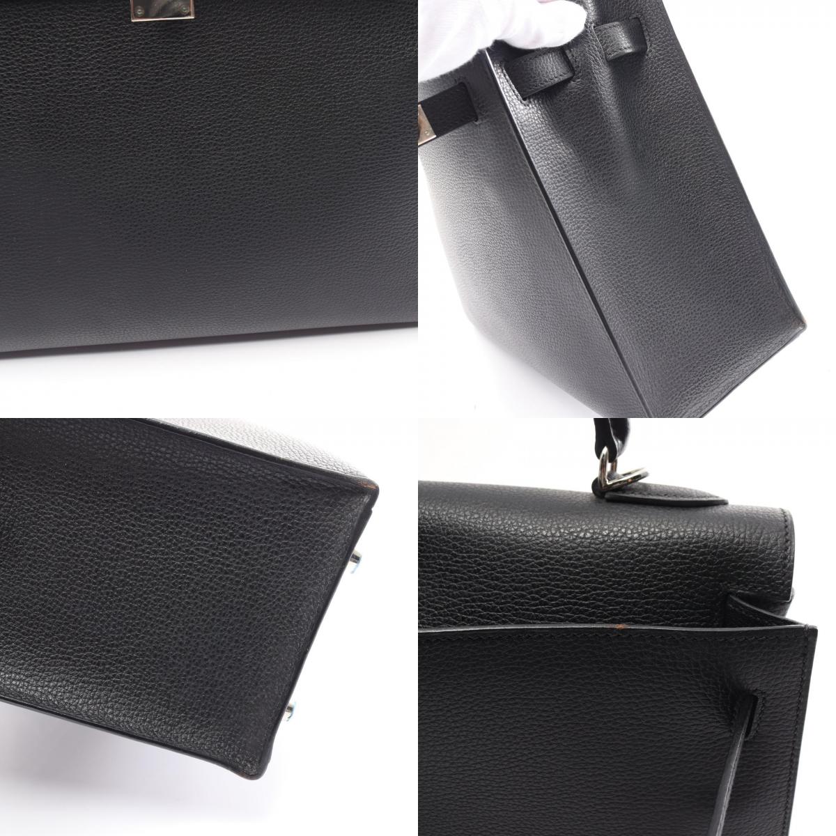 Hermes Kelly 32 Handbag Black