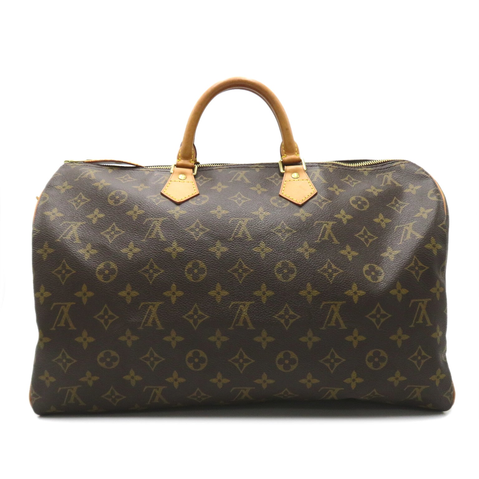 Louis Vuitton Speedy 40 Canvas Handbag M41522 in Very Good Condition