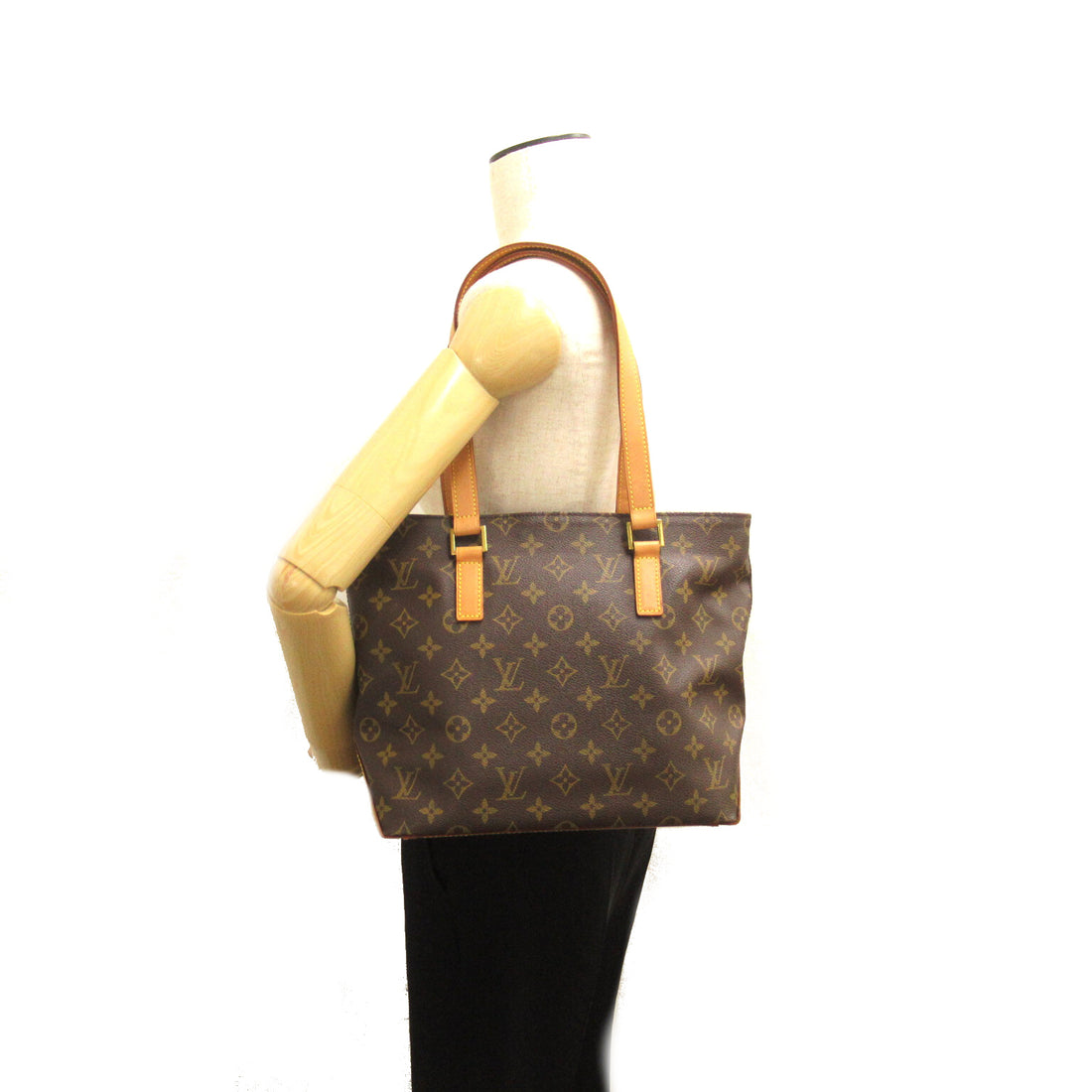 Louis Vuitton Cabas Piano Canvas Tote Bag M51148 in Great Condition