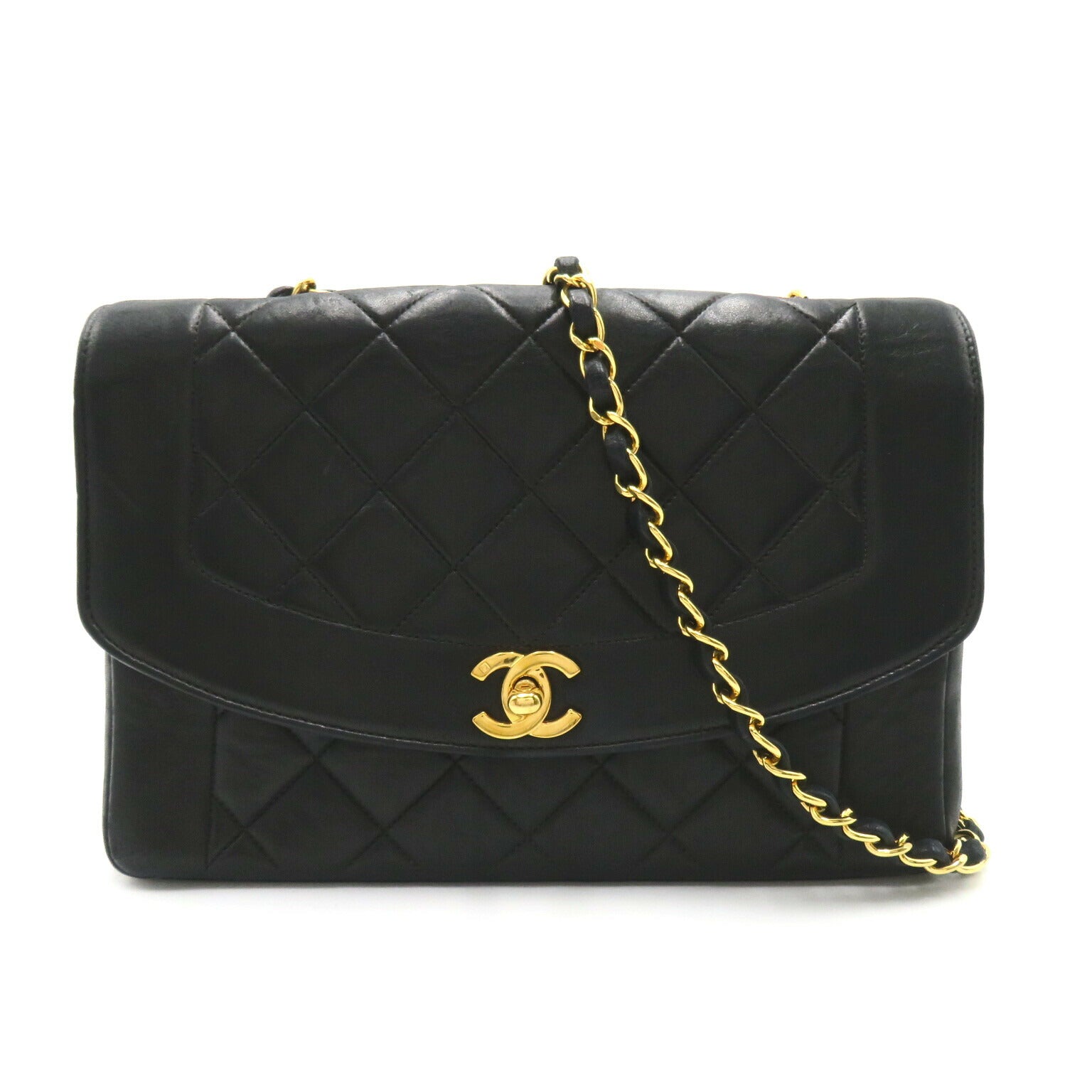 Chanel Matelasse Diana Chain Shoulder Bag