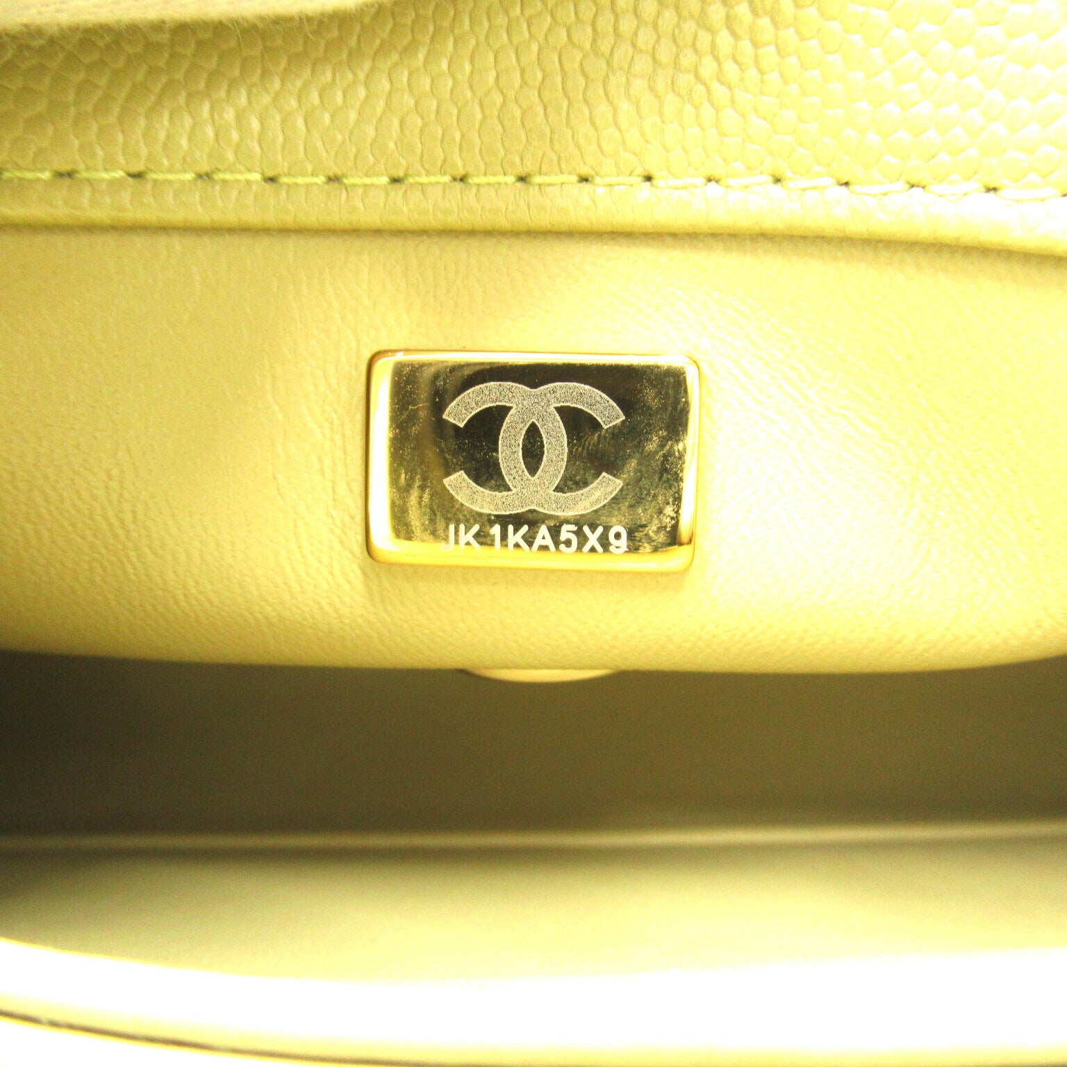 Chanel Caviar Skin Coco Handle 2way Bag