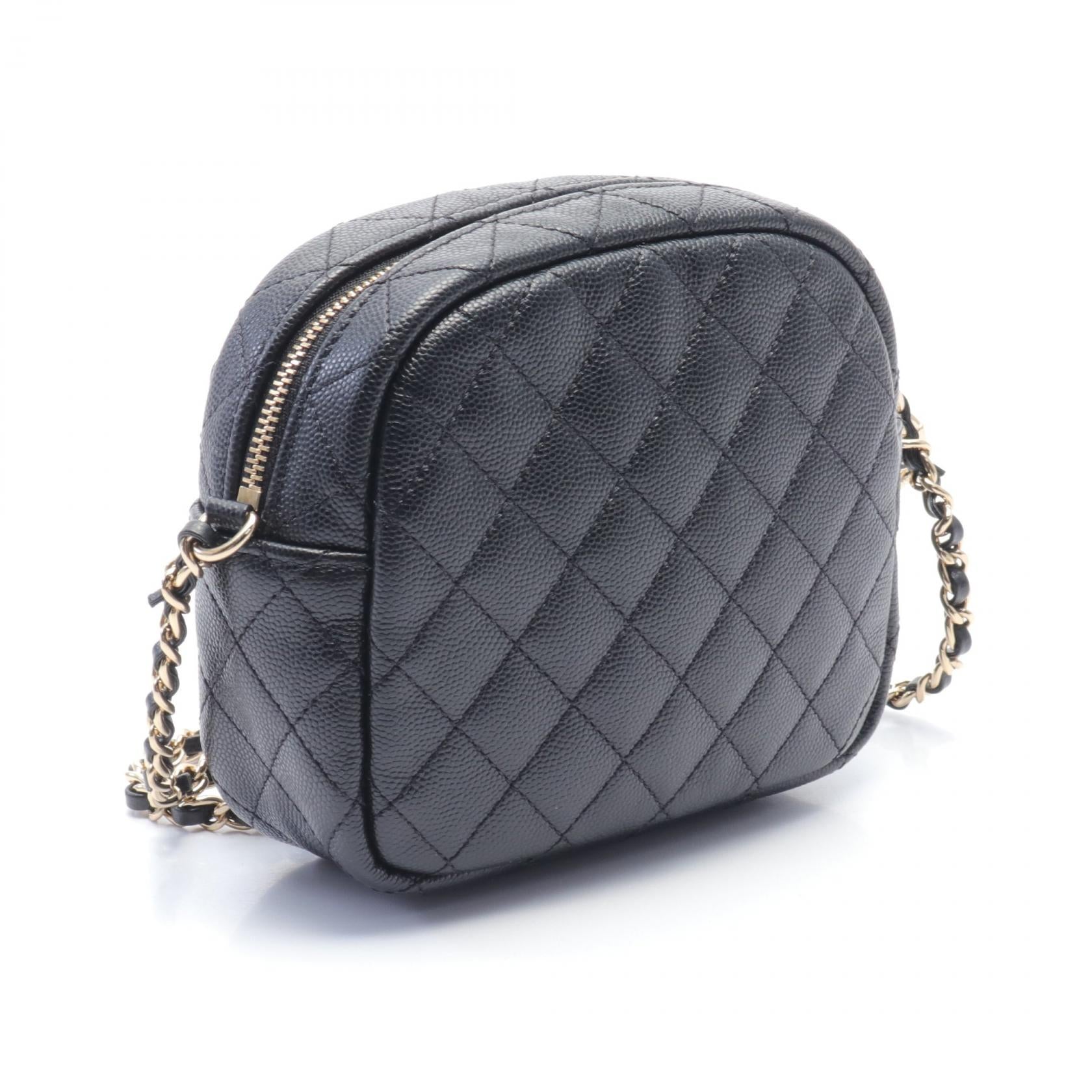 Chanel Caviar Skin Matelasse Shoulder Bag