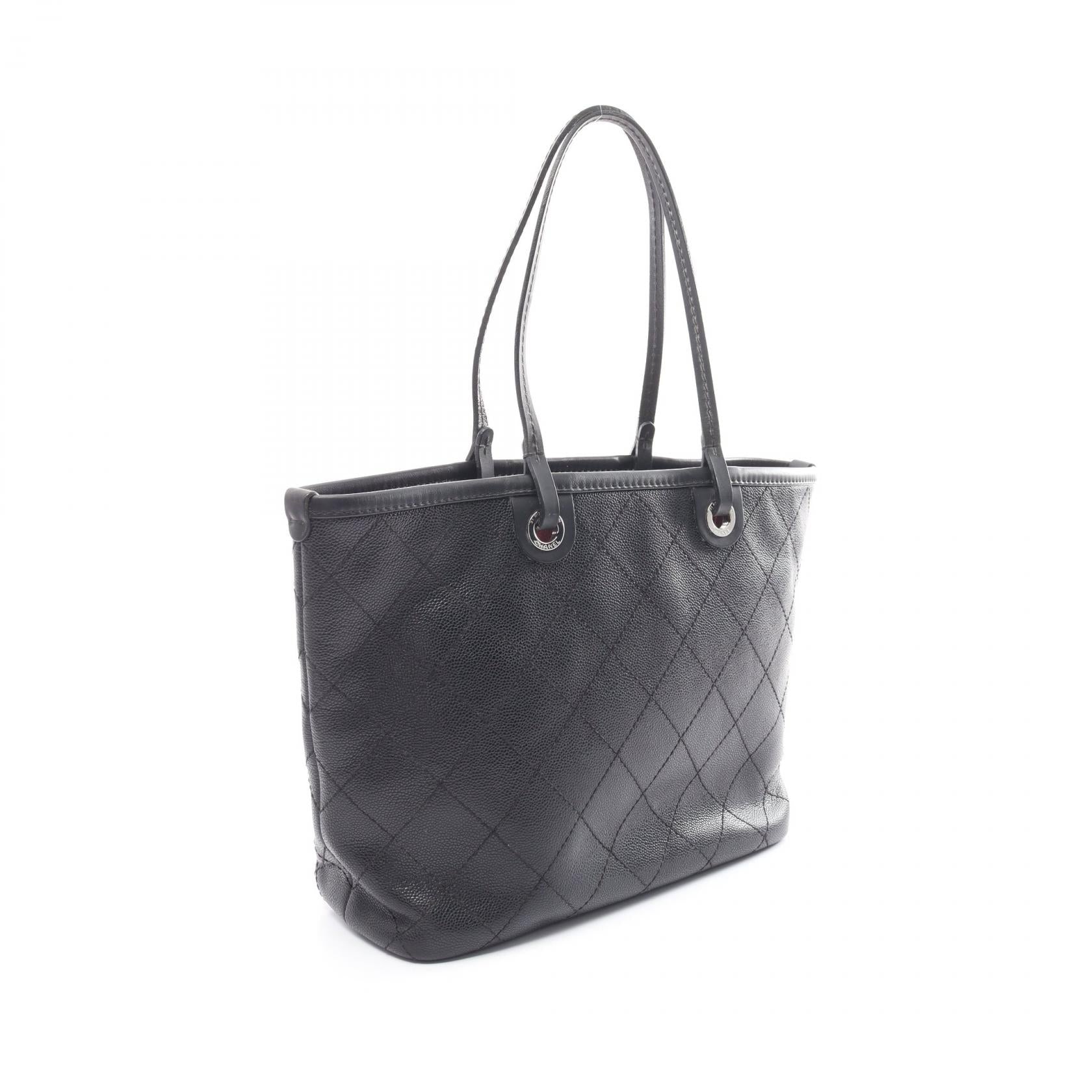 Chanel Caviar Skin On the Road Tote Bag A92211