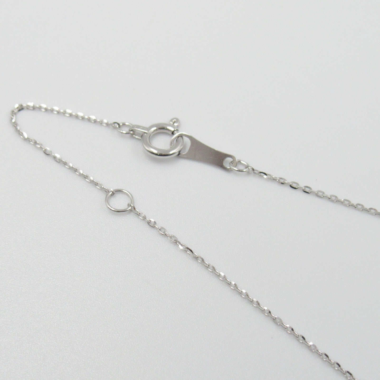 K18WG White Gold Diamond Necklace