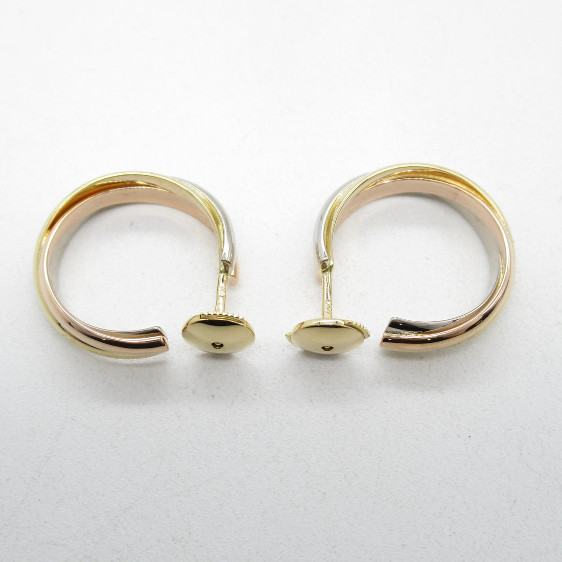 Cartier Trinity Earrings K18 Gold