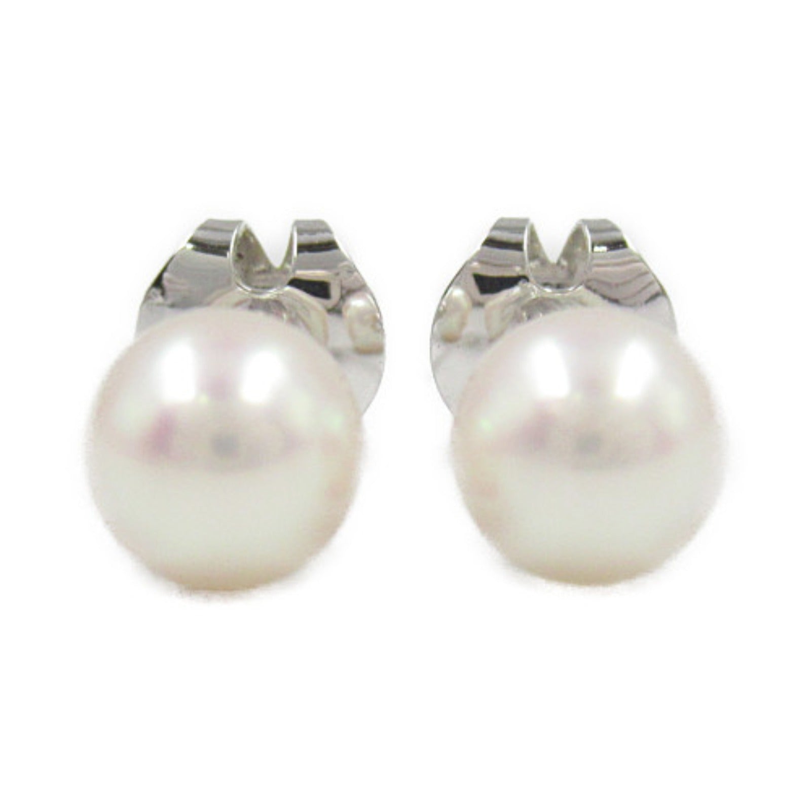 Tasaki 14K Pearl Stud Earrings  Metal Earrings in Very Good Condition