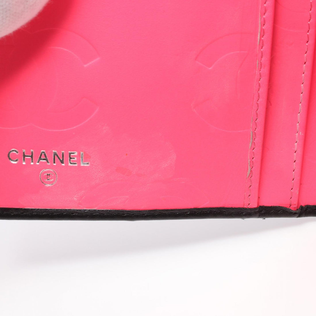 Chanel Cambon Line Leather Long Wallet