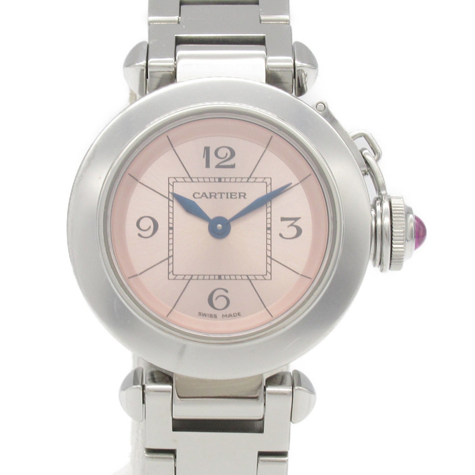 Cartier Miss Pasha Stainless Steel Quartz Watch W3140008