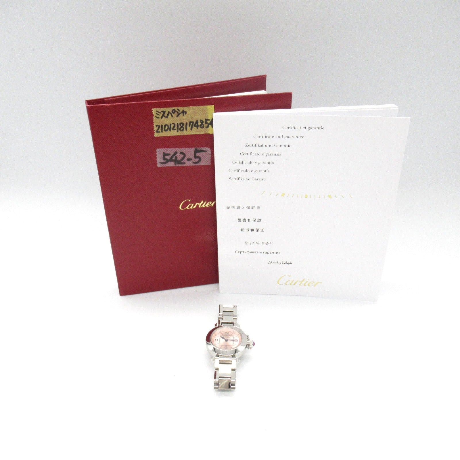 Cartier Miss Pasha Stainless Steel Quartz Watch W3140008