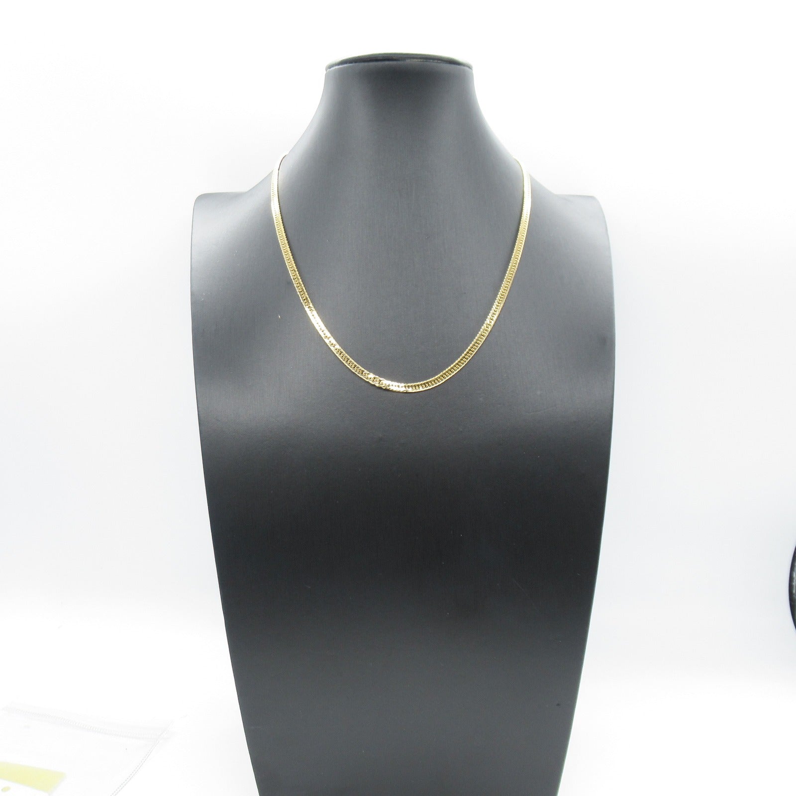 K18 YG 8 Men T Necklace Jewelry