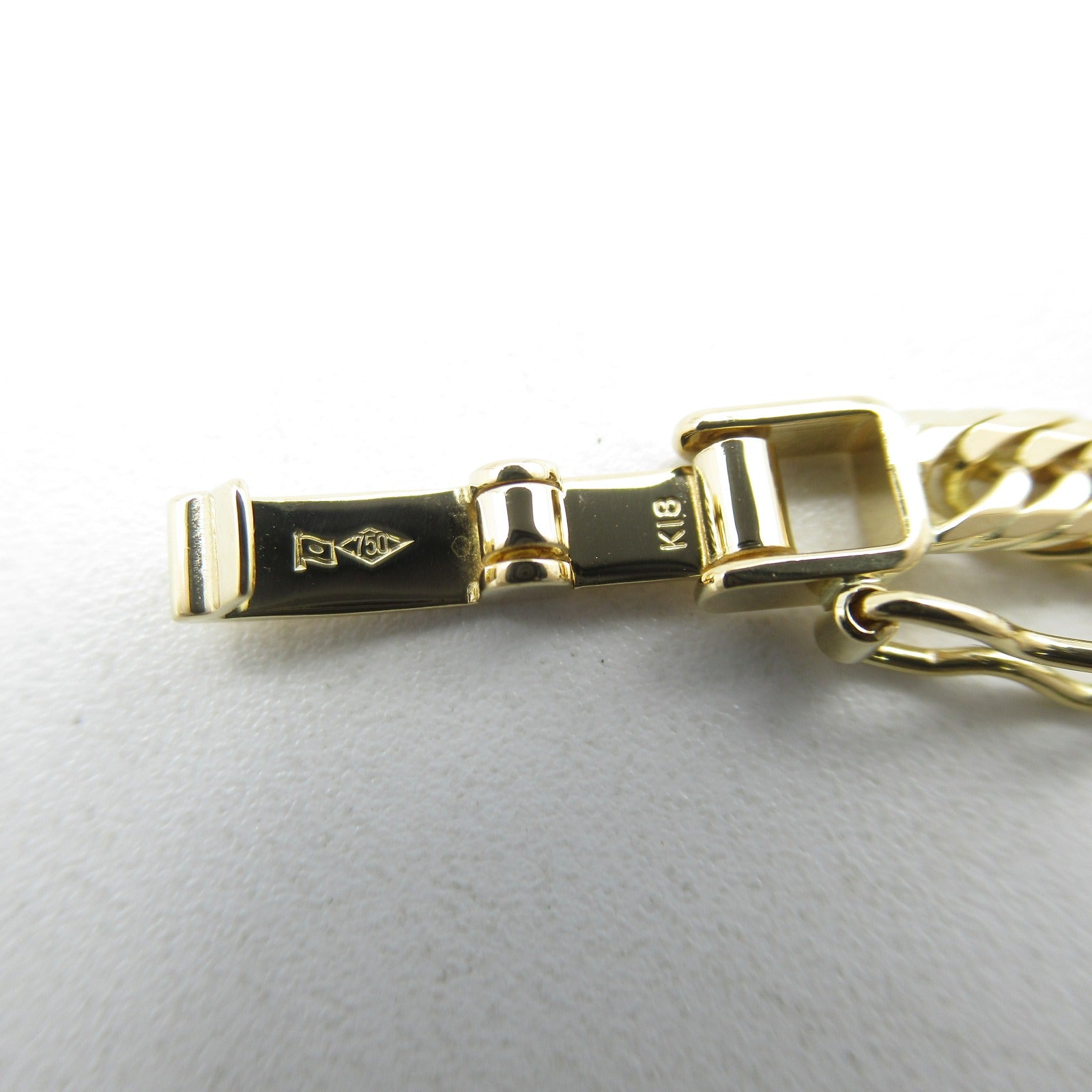 K18 Yellow Gold 8 Men T Kihei Anklet Jewelry