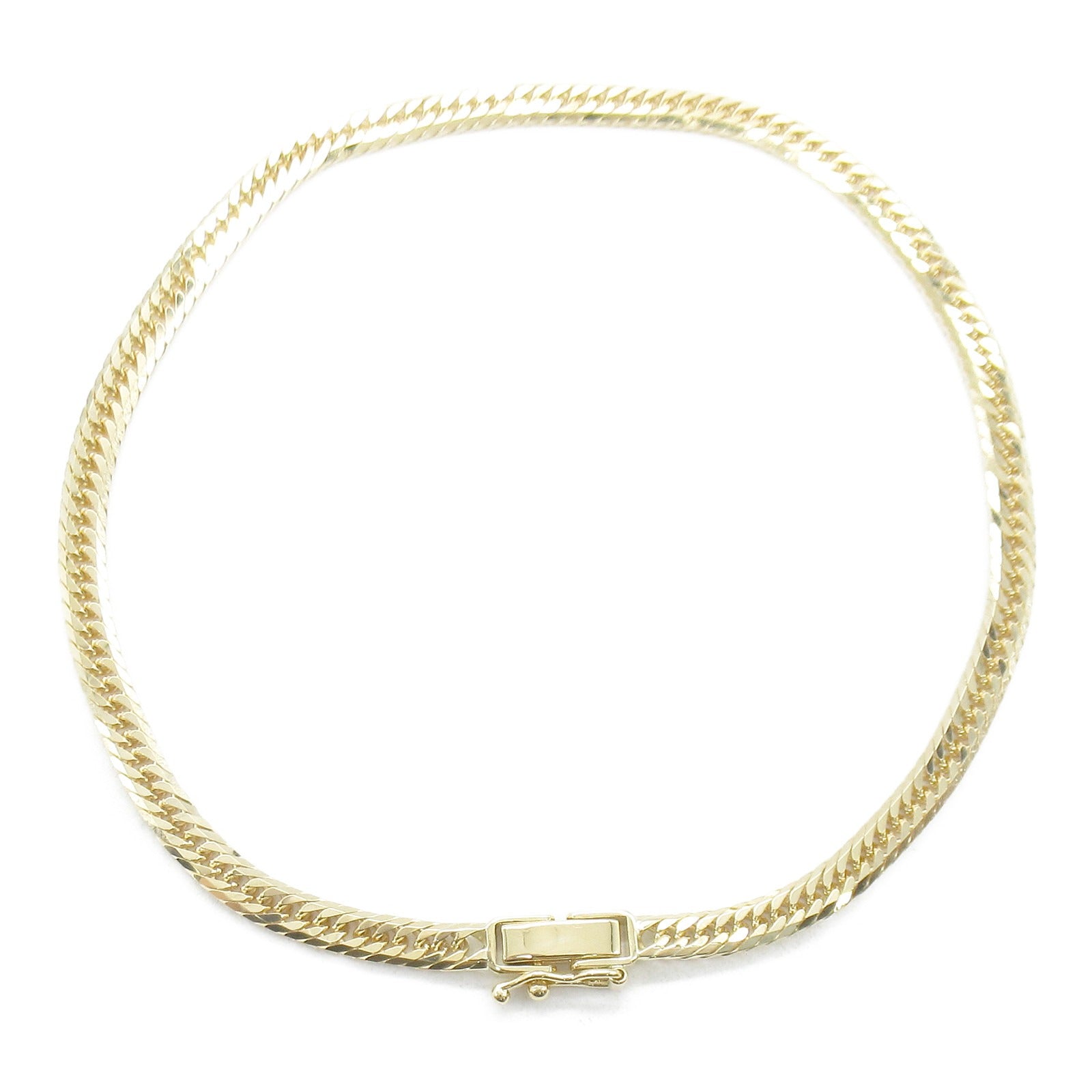 K18 Yellow Gold 8-Men T Kihei Anklet Jewelry