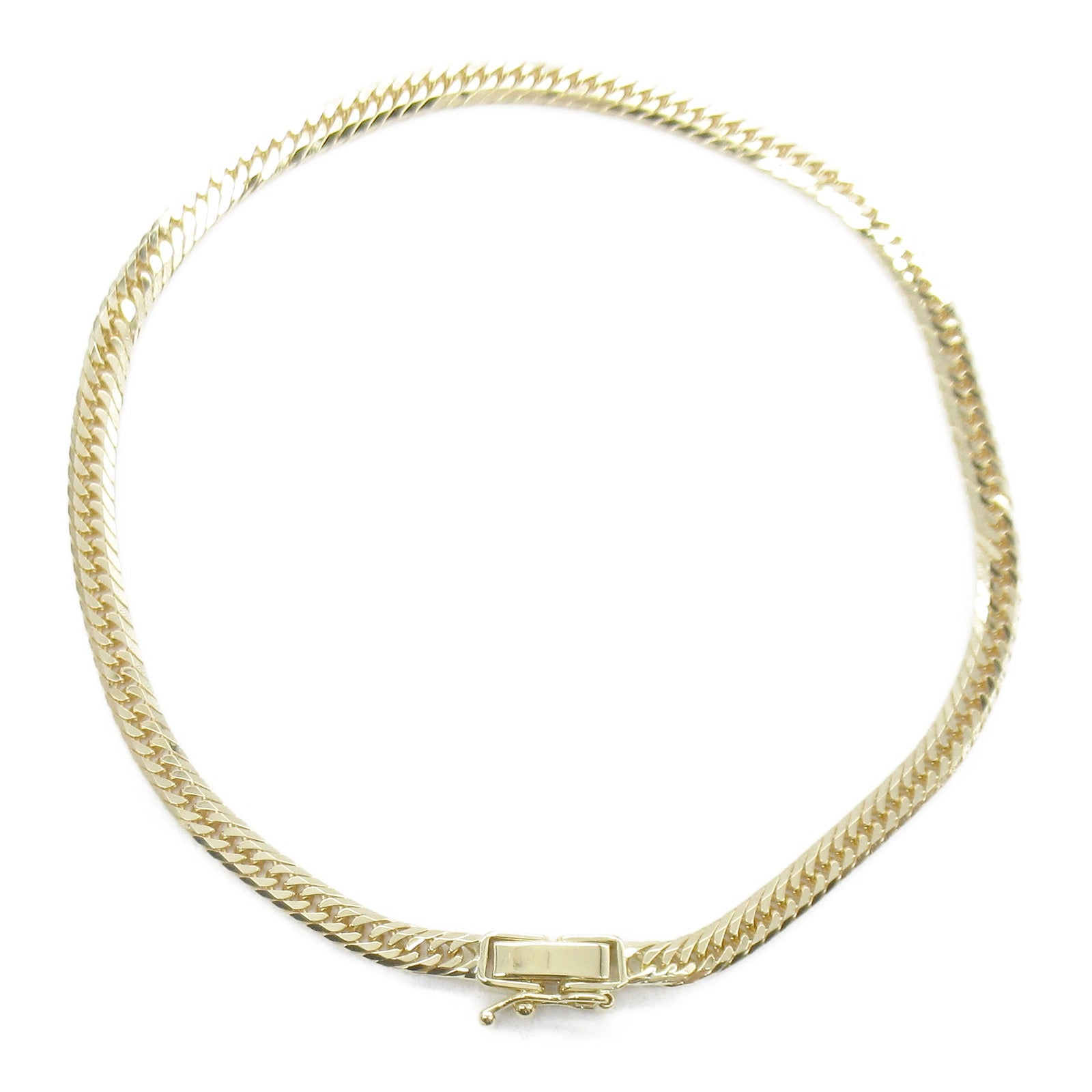 K18 Yellow Gold 8 Men T Khei Anklet Jewelry