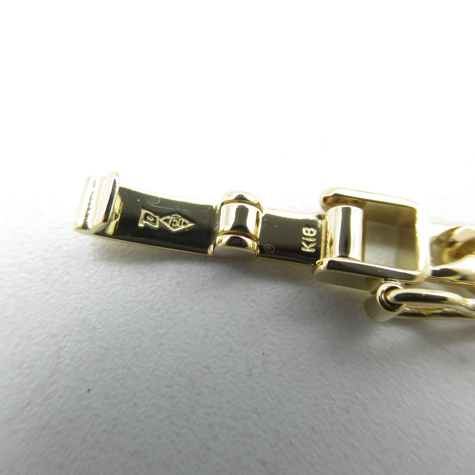 K18 Yellow Gold 8 Men T Khei Anklet Jewelry