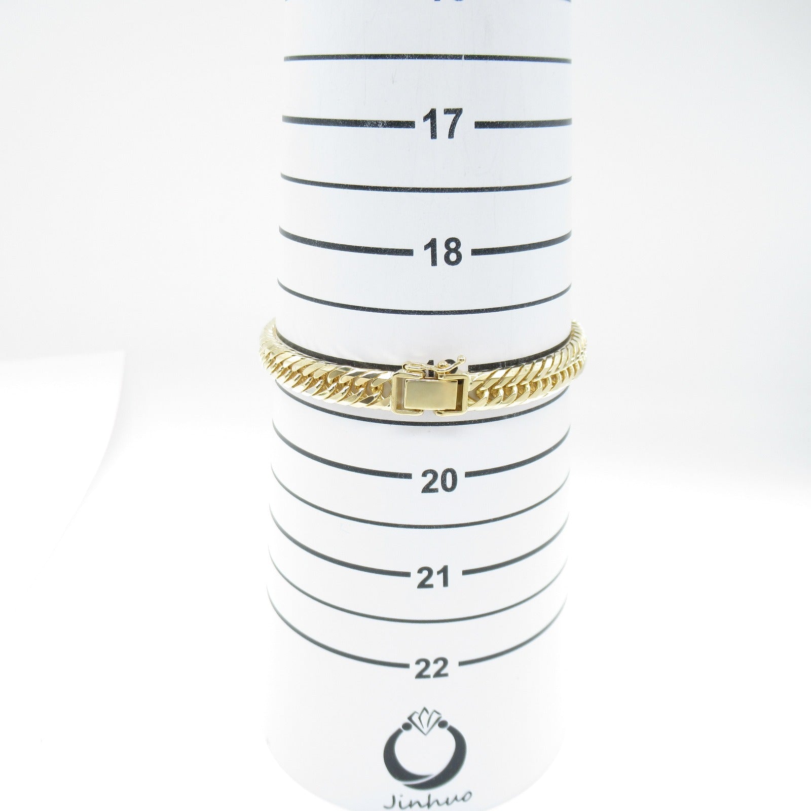 K18 Yellow Gold 8 Men T Bracelet