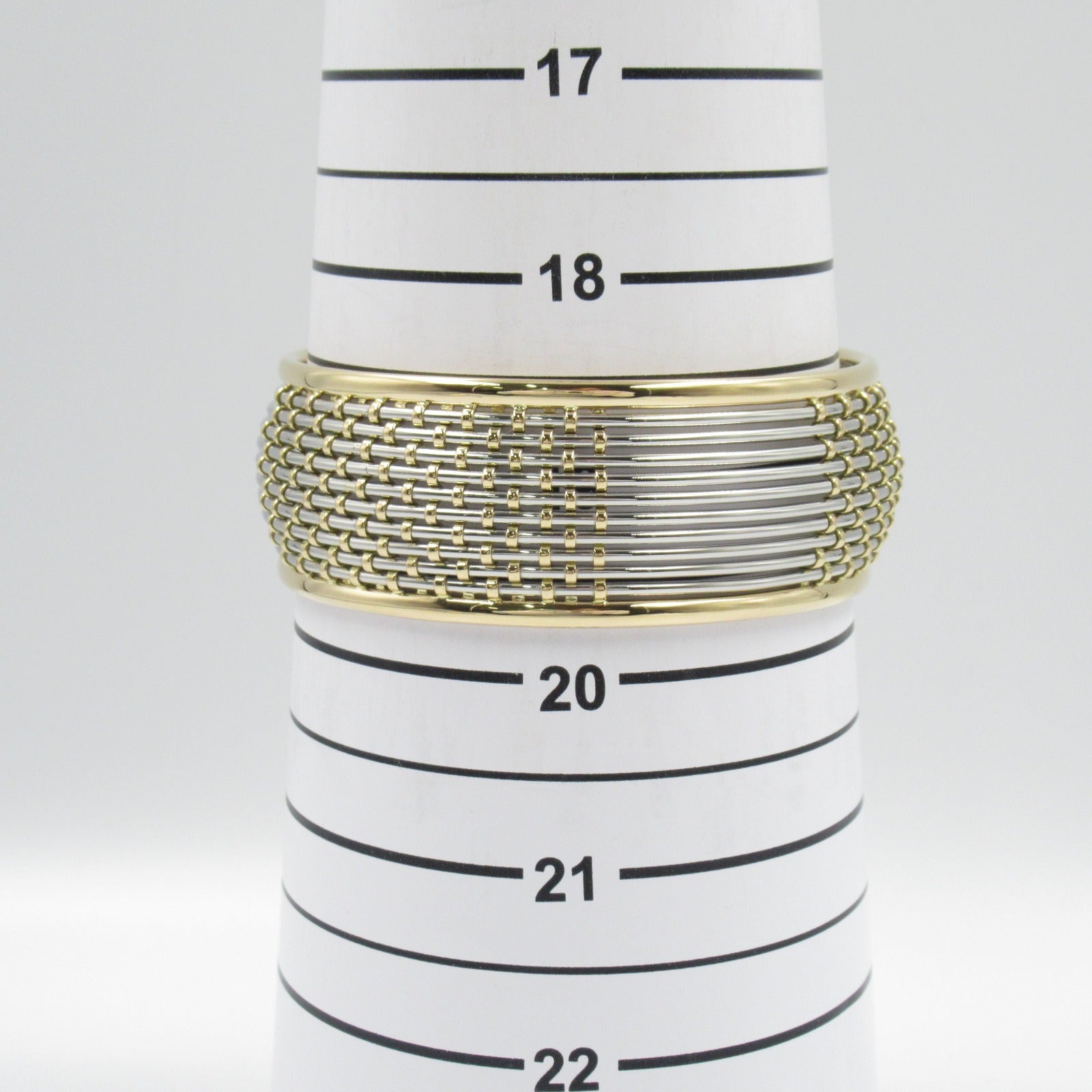 Cartier K18 Yellow Gold Stainless Steel Mesh Bracelet