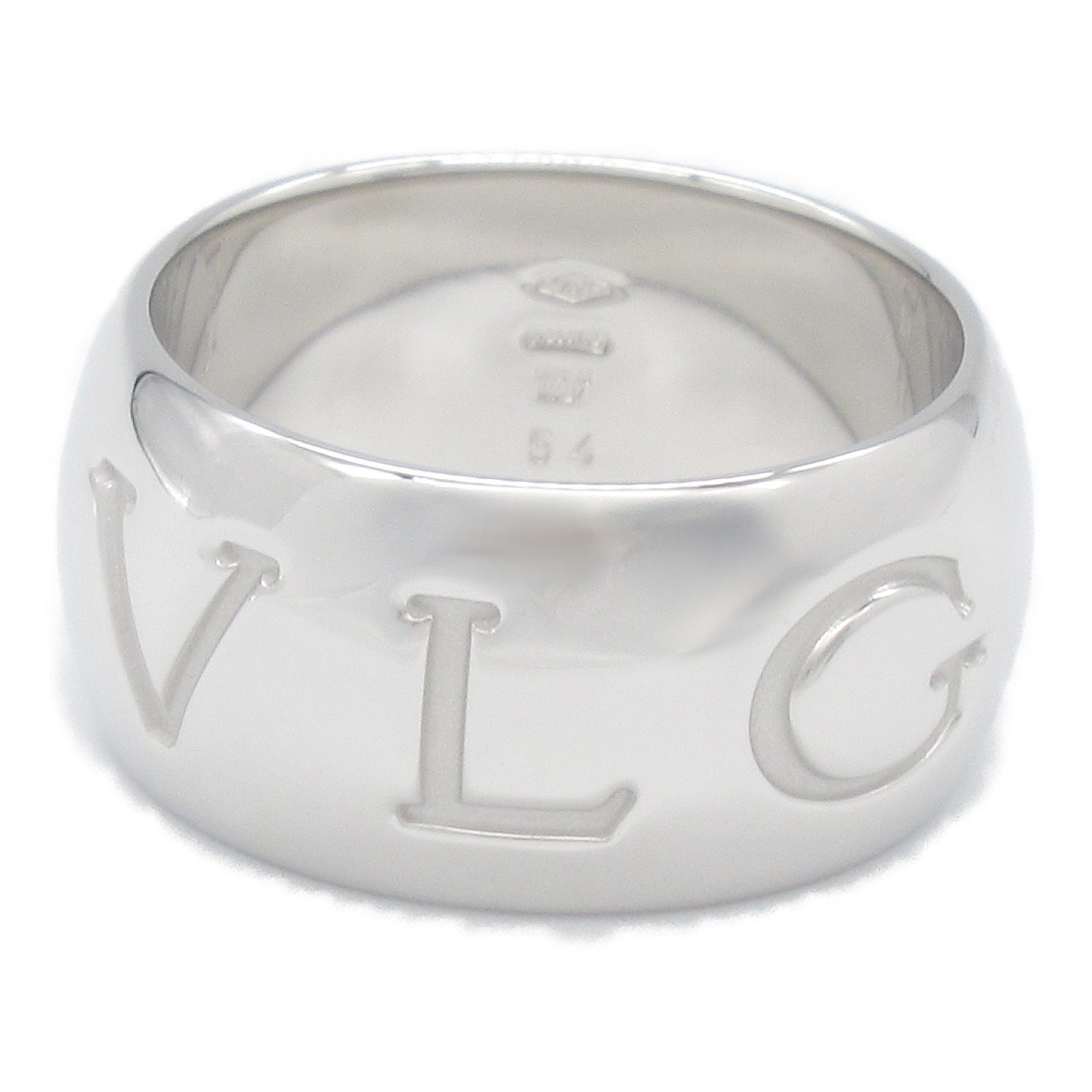 Bvlgari Monologo Ring K18 White Gold