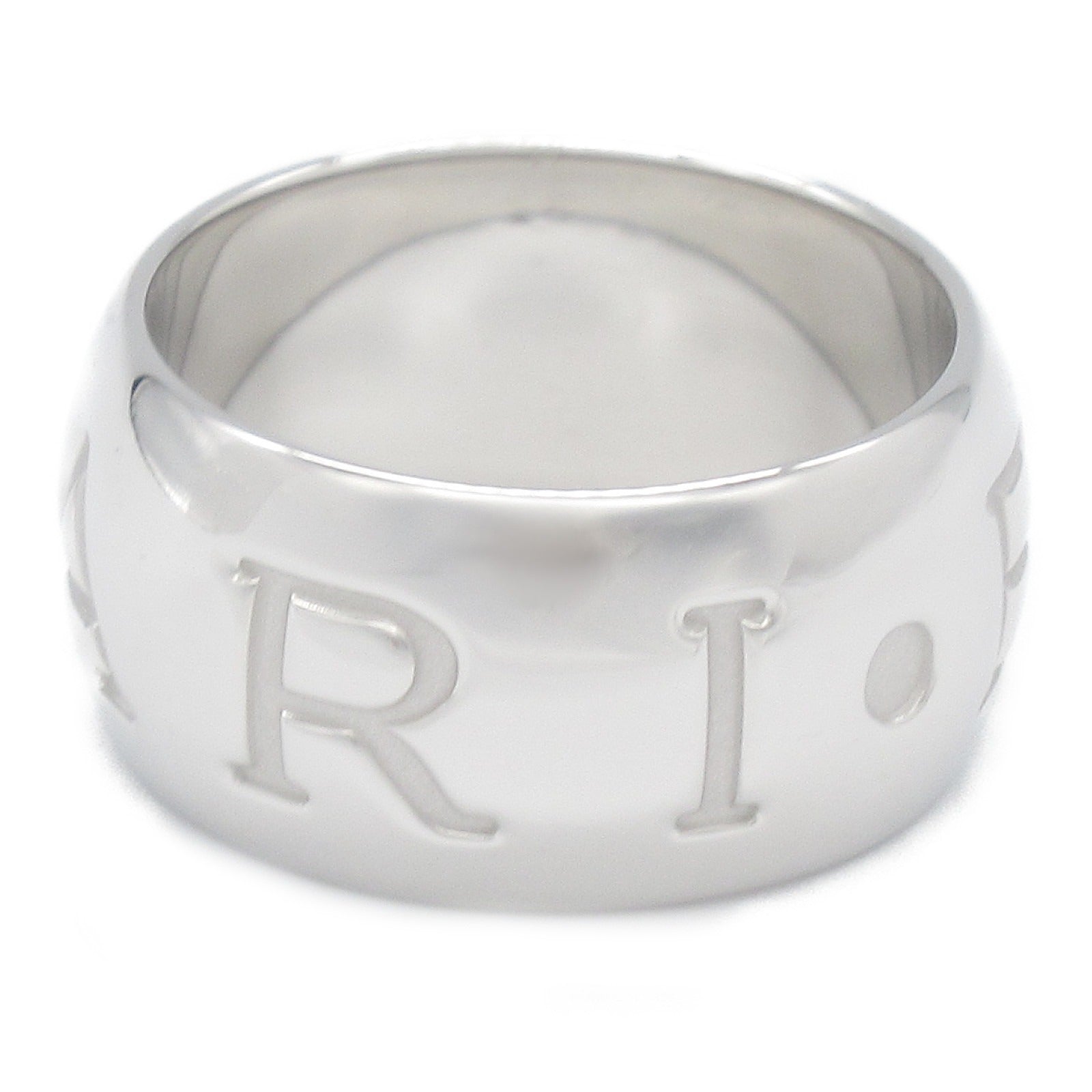 Bvlgari Monologo Ring K18 White Gold