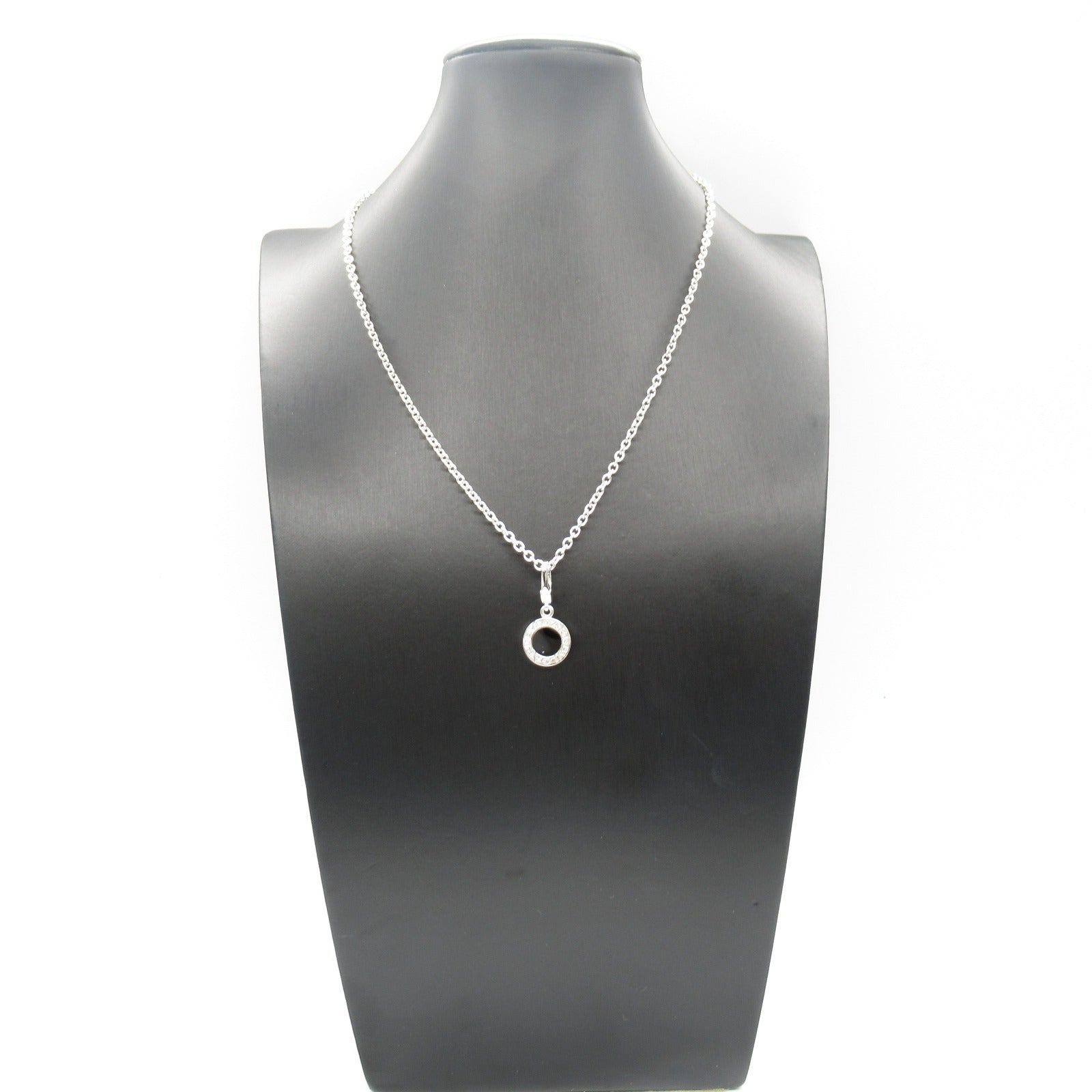 Bvlgari Onyx K18WG Necklace Jewelry