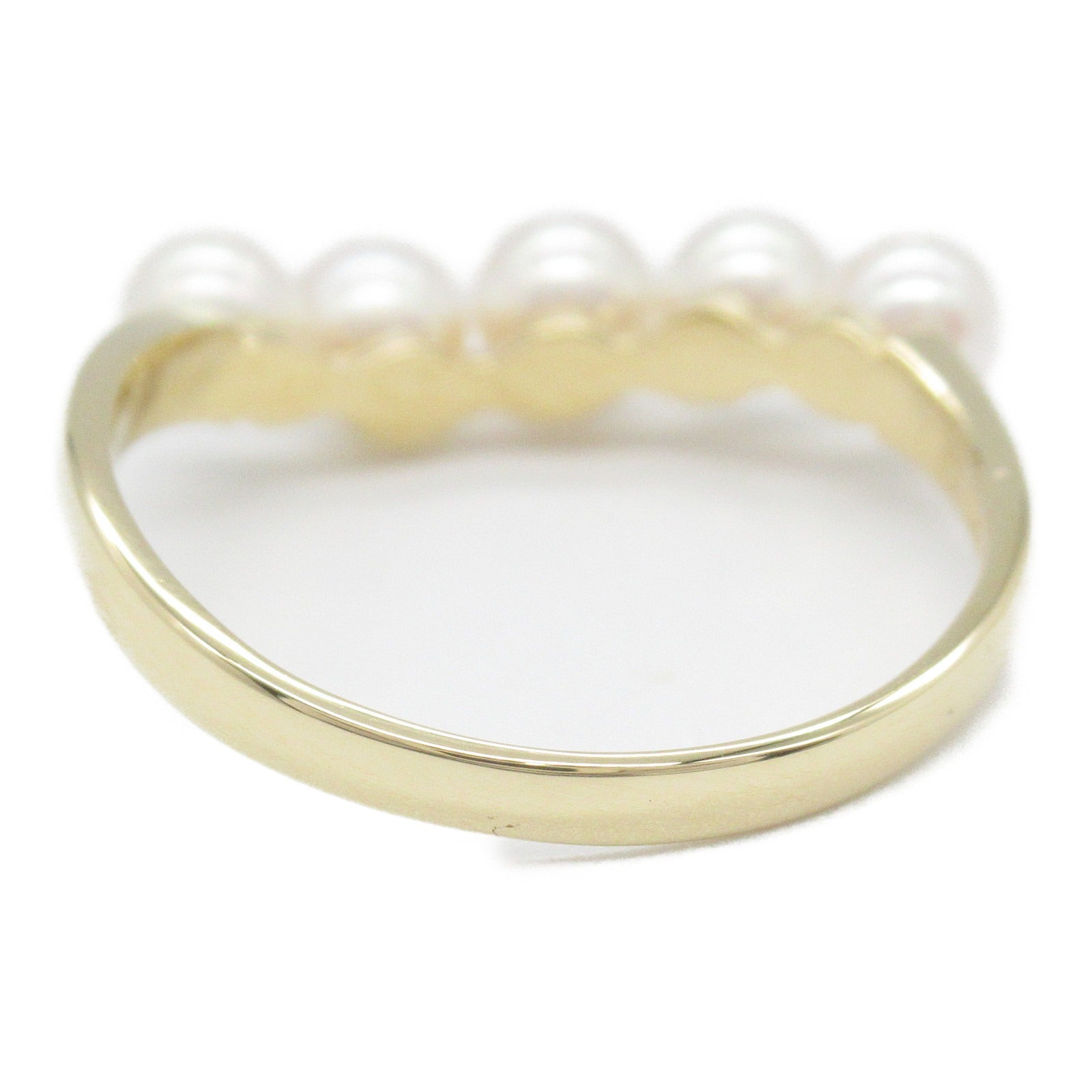 Tasaki K18 Yellow Gold Baby Pearl Ring