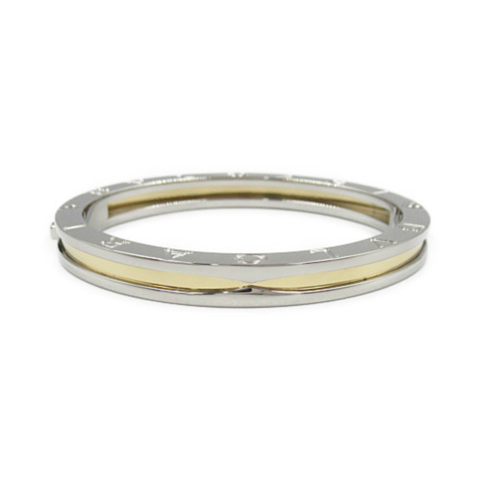 Bvlgari B-zero1 Bracelet K18 Yellow Gold Stainless Steel