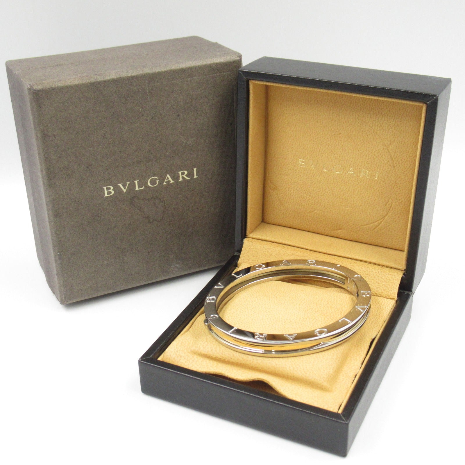 Bvlgari B-zero1 Bracelet K18 Yellow Gold Stainless Steel