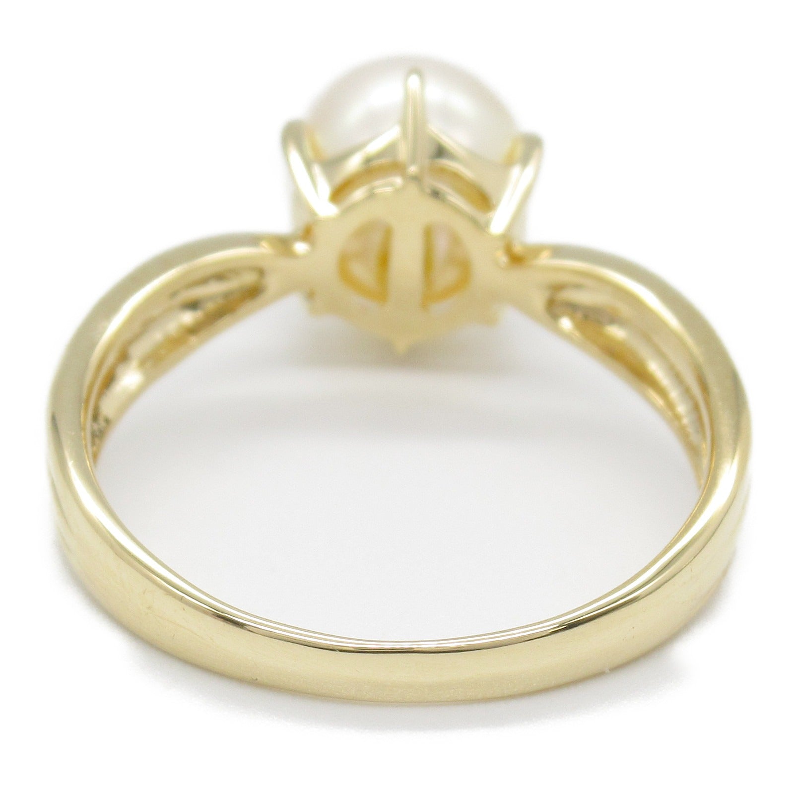 Tasaki Pearl Ring K18 Yellow Gold