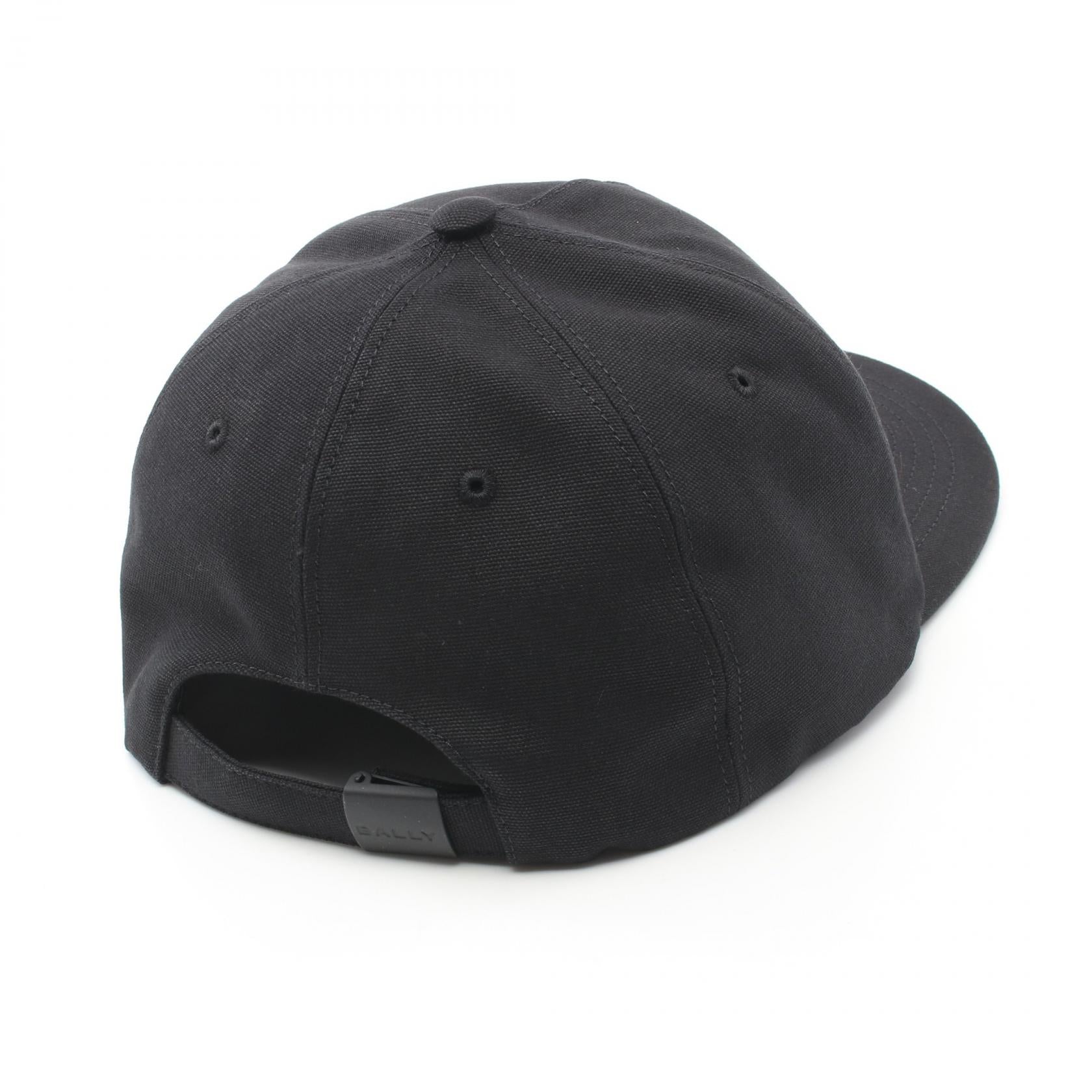 Bally Cotton Baseball Cap Black