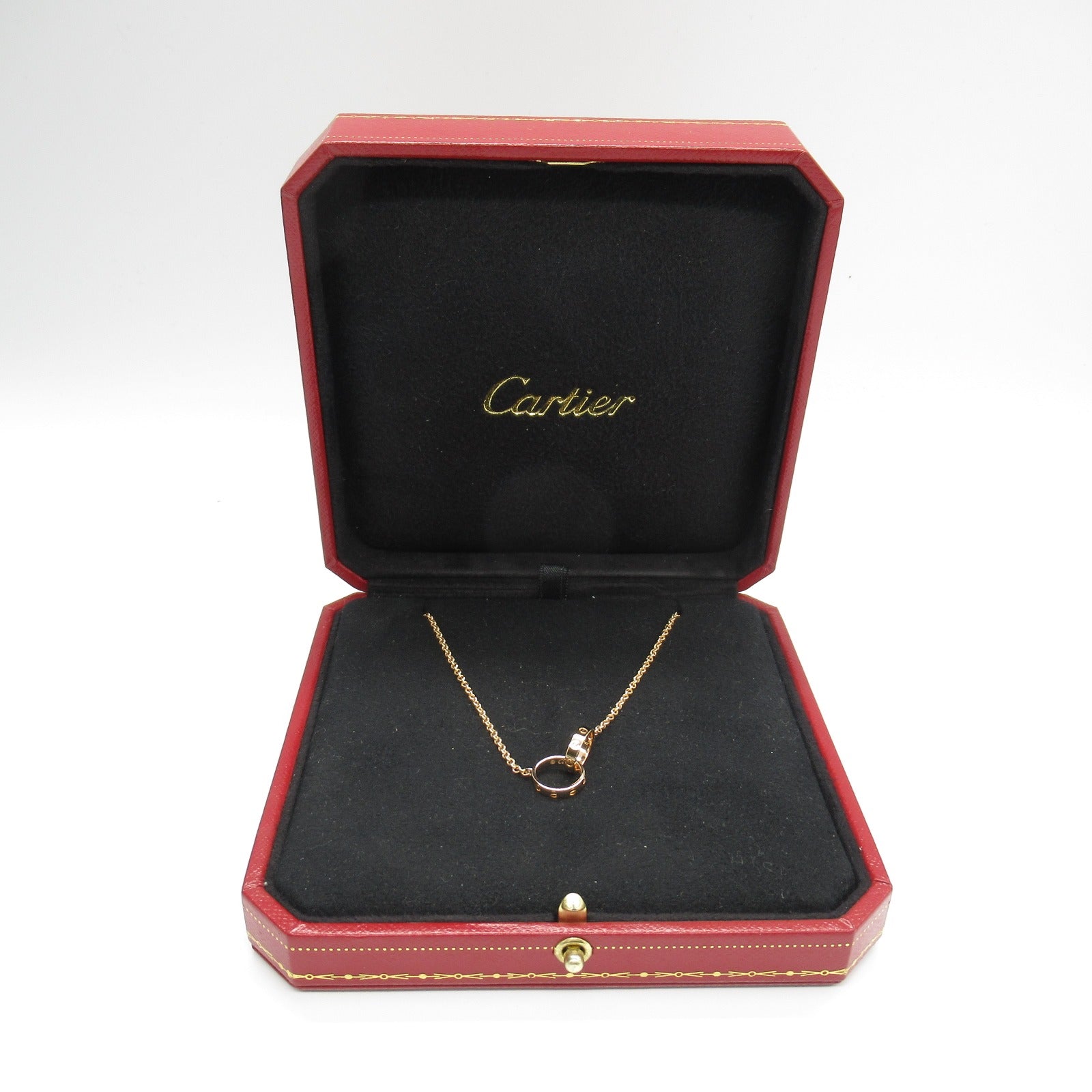 Cartier Baby Love Necklace K18PG Pink Gold