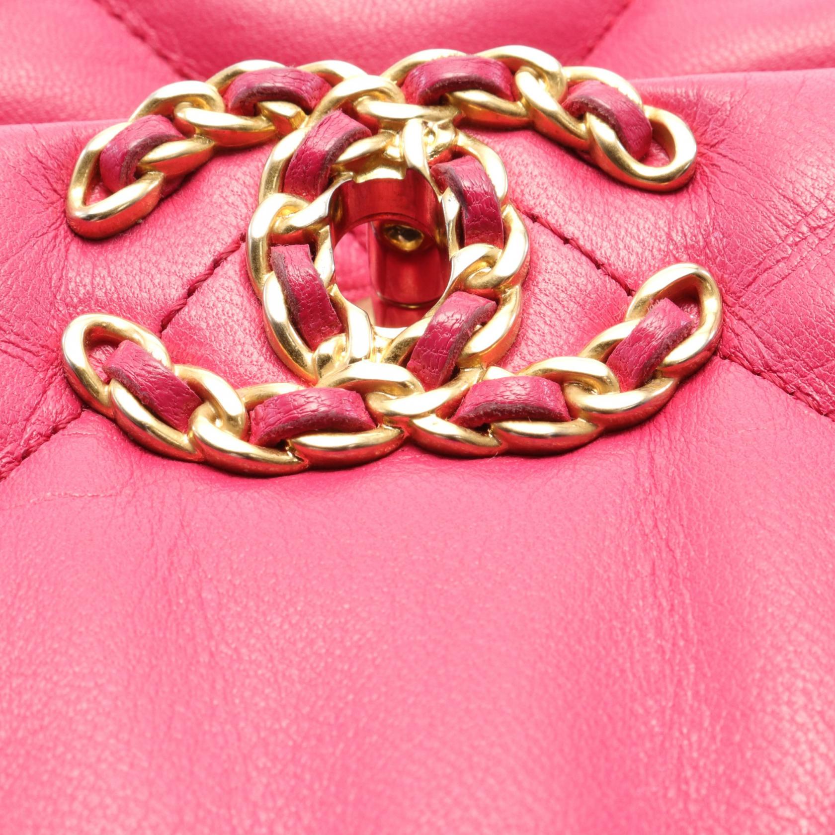 Chanel 19 Matelasse Leather Shoulder Bag