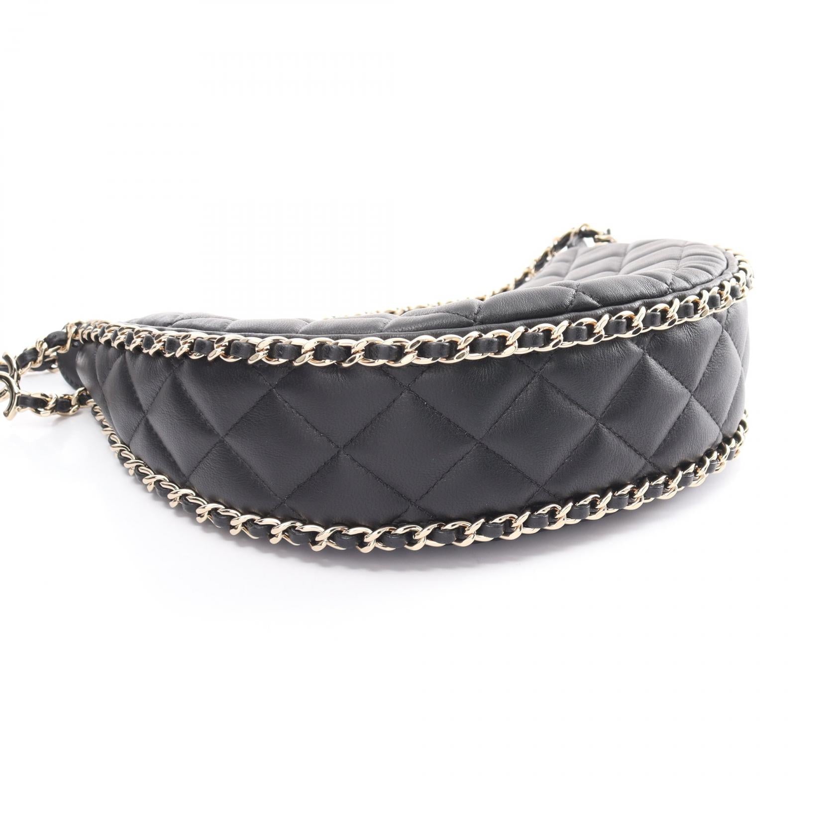 Chanel Lambskin Matelasse Small Hobo Bag AS3917