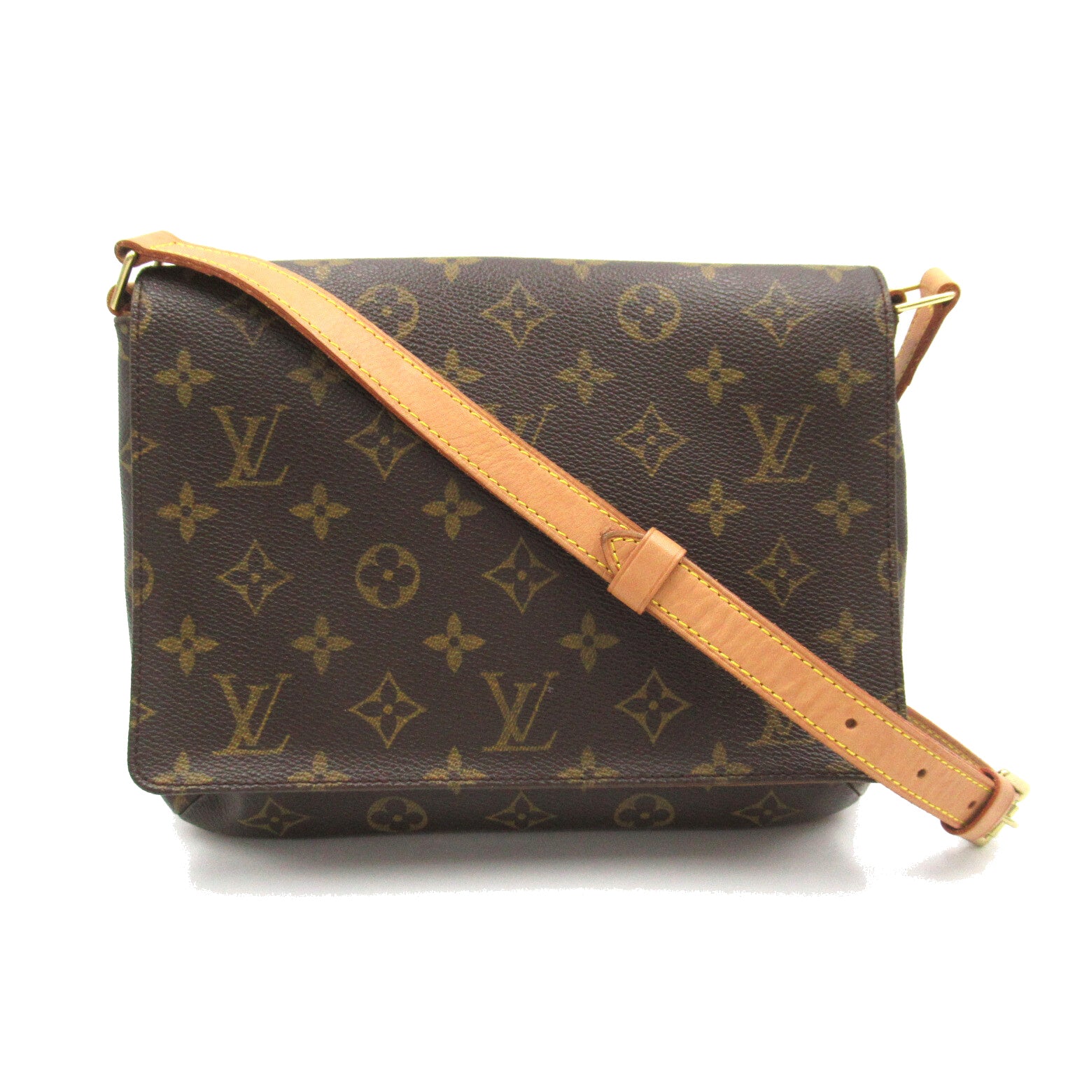 Louis Vuitton Musette Tango Long Shoulder Bag Canvas Crossbody Bag M51388 in Very Good Condition