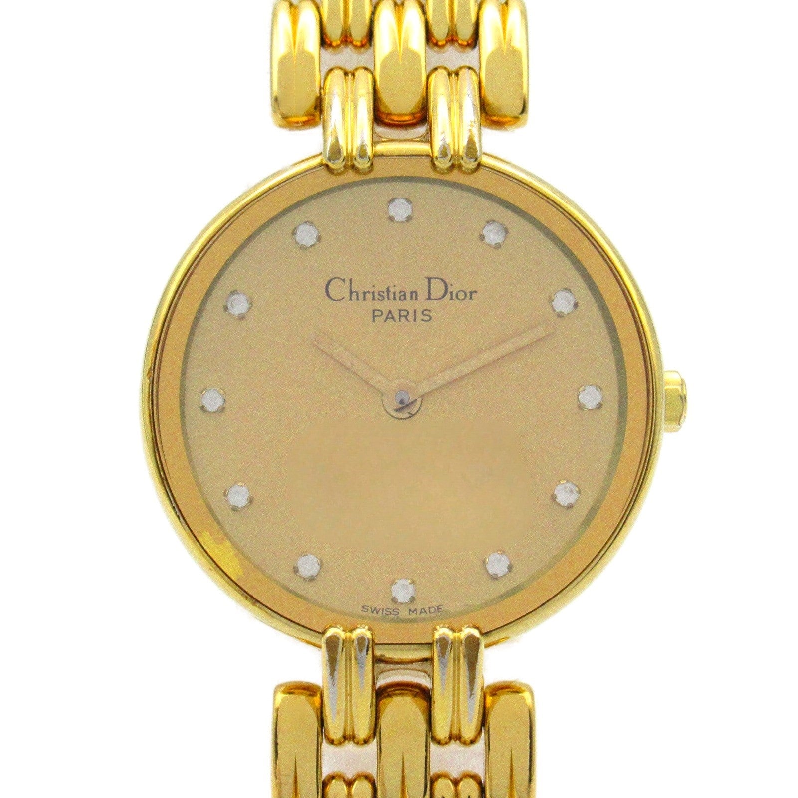 Dior Bagheera Gold Plated Quartz Watch D44-155