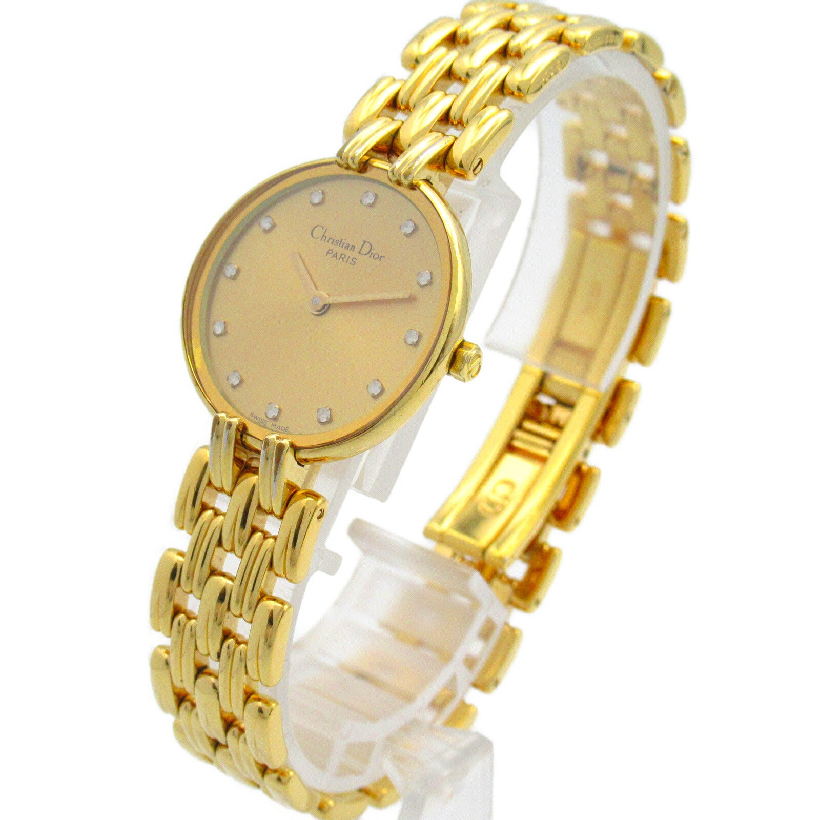 Dior Bagheera Gold Plated Quartz Watch D44-155