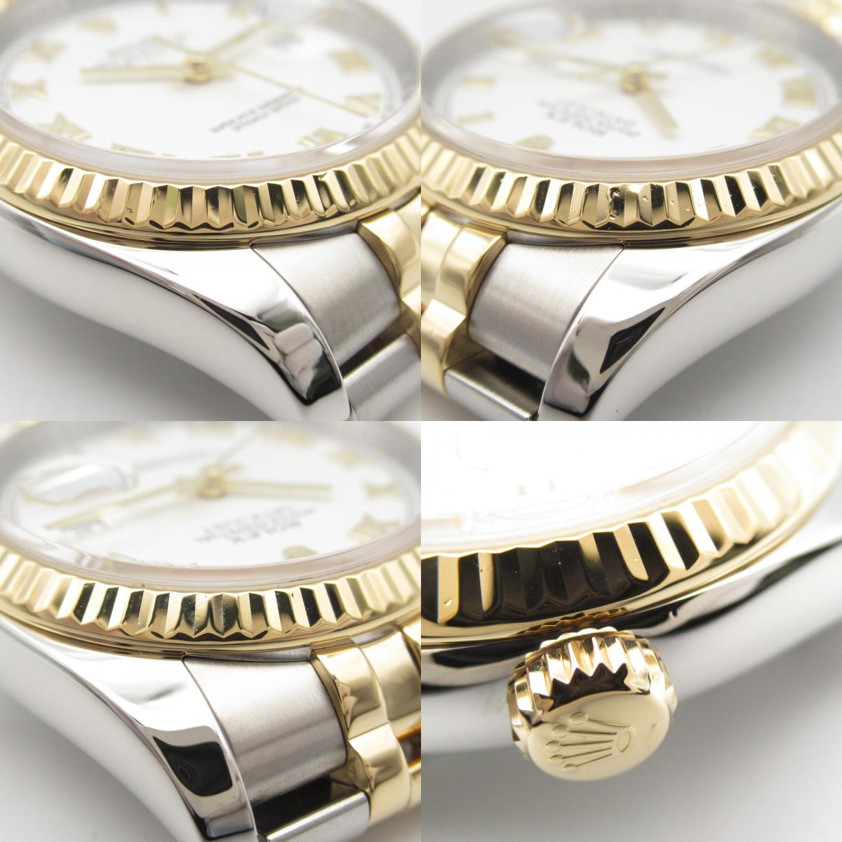 Rolex Datejust Watch Yellow Gold Stainless Steel