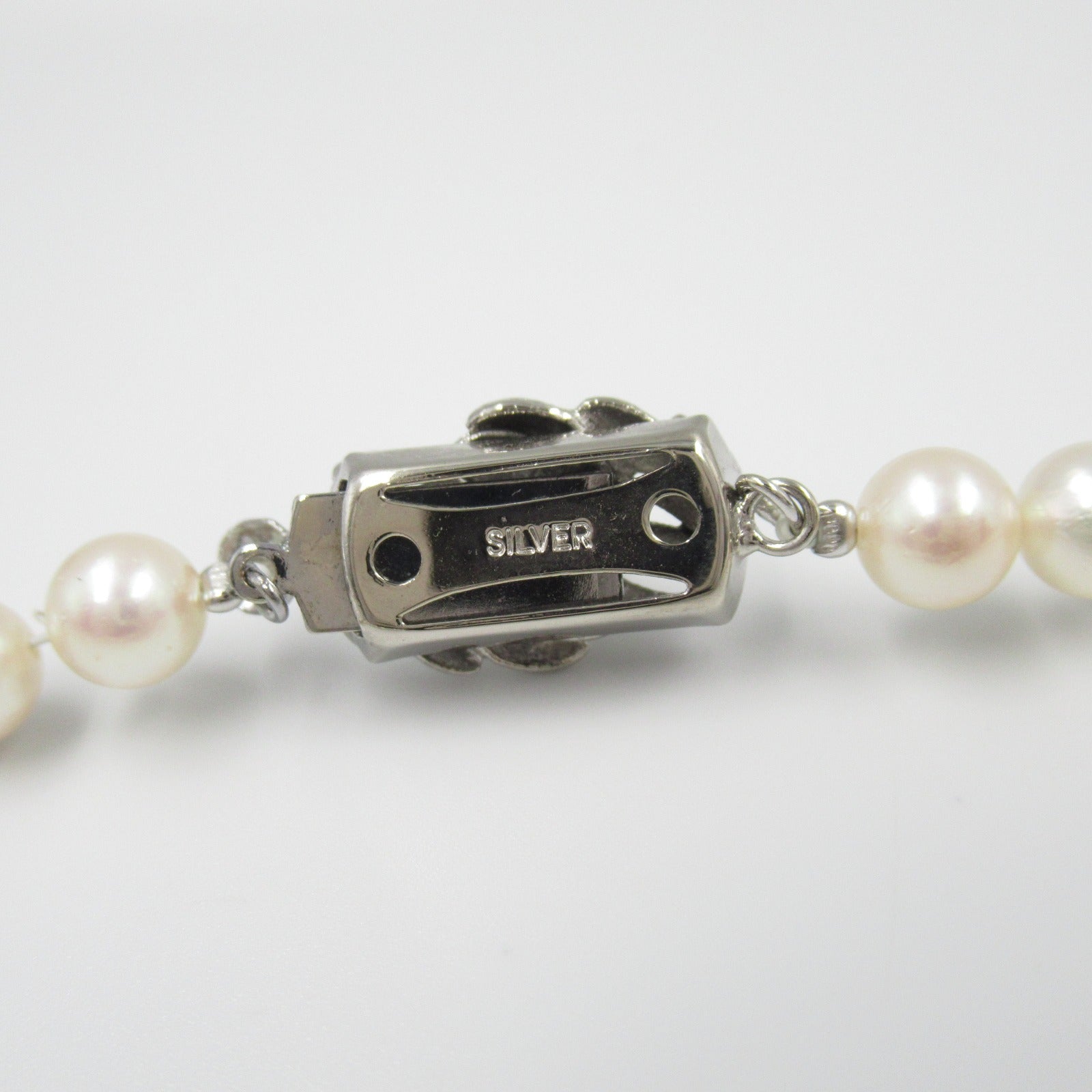 Silver 925 Pearl Necklace Jewelry