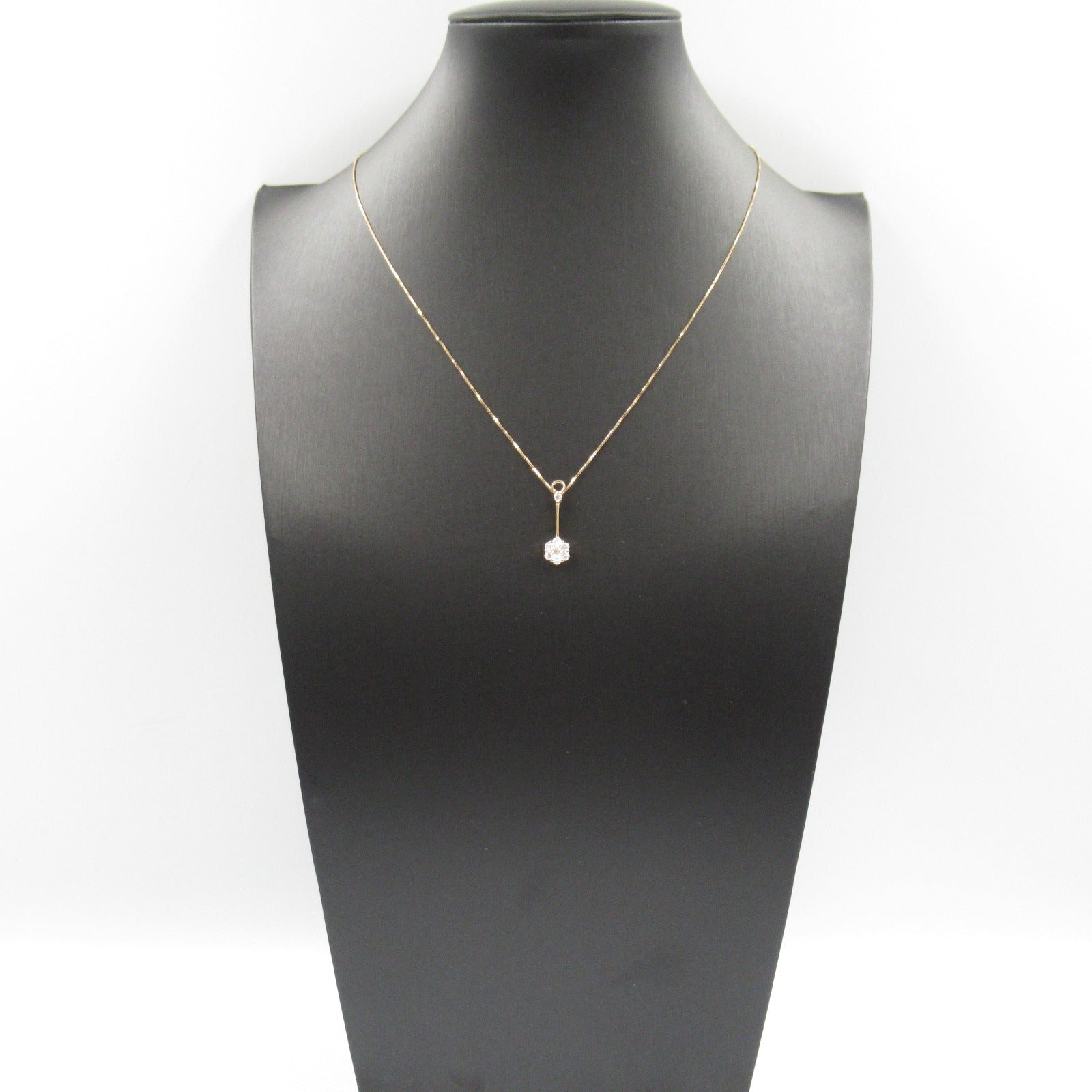 K18PG Pink Gold Diamond Necklace