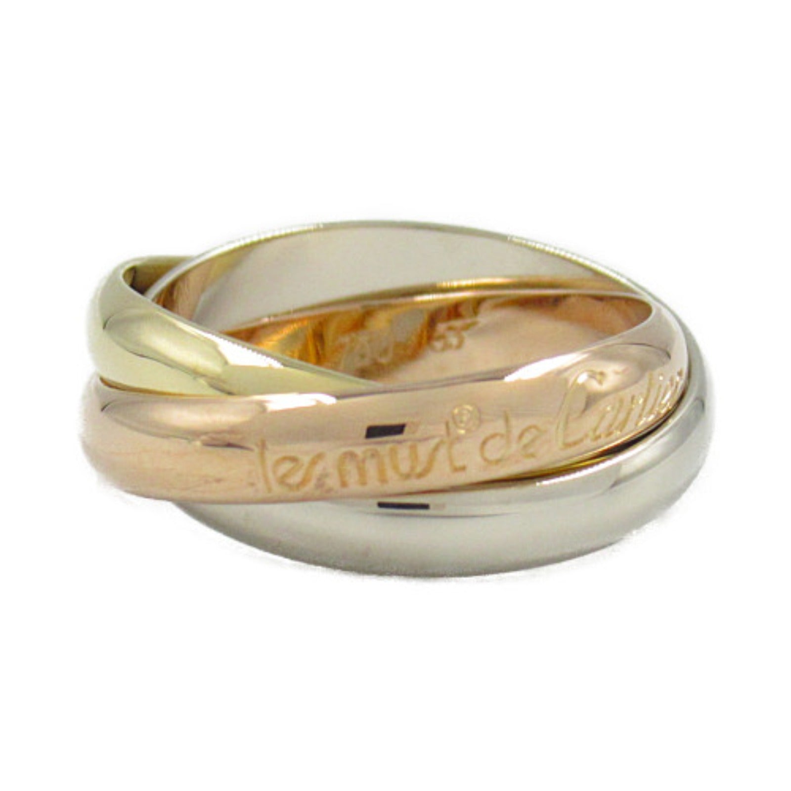 Cartier Trinity Ring K18 Gold