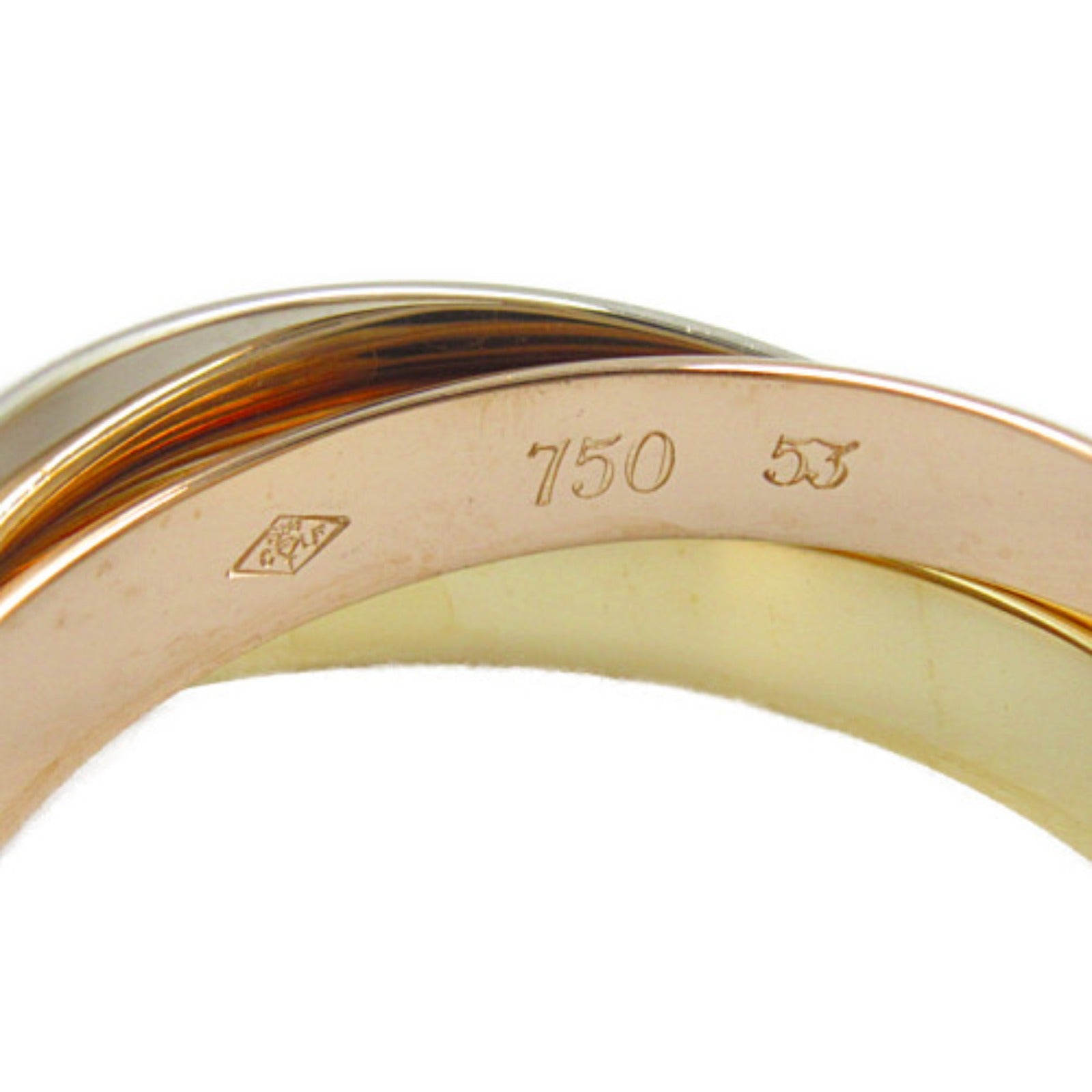 Cartier Trinity Ring K18 Gold