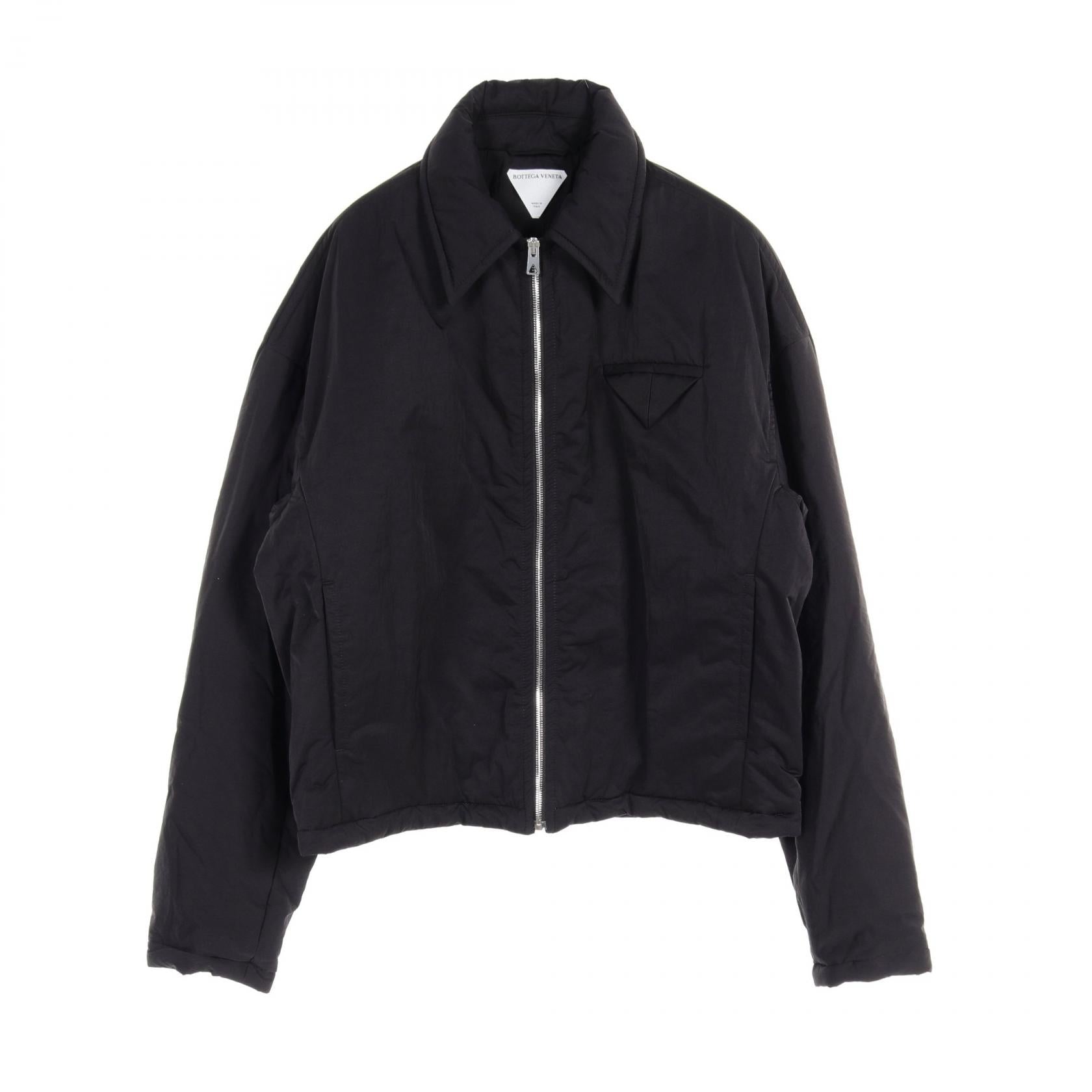 Bottega Veneta Nylon Puffer Jacket Black