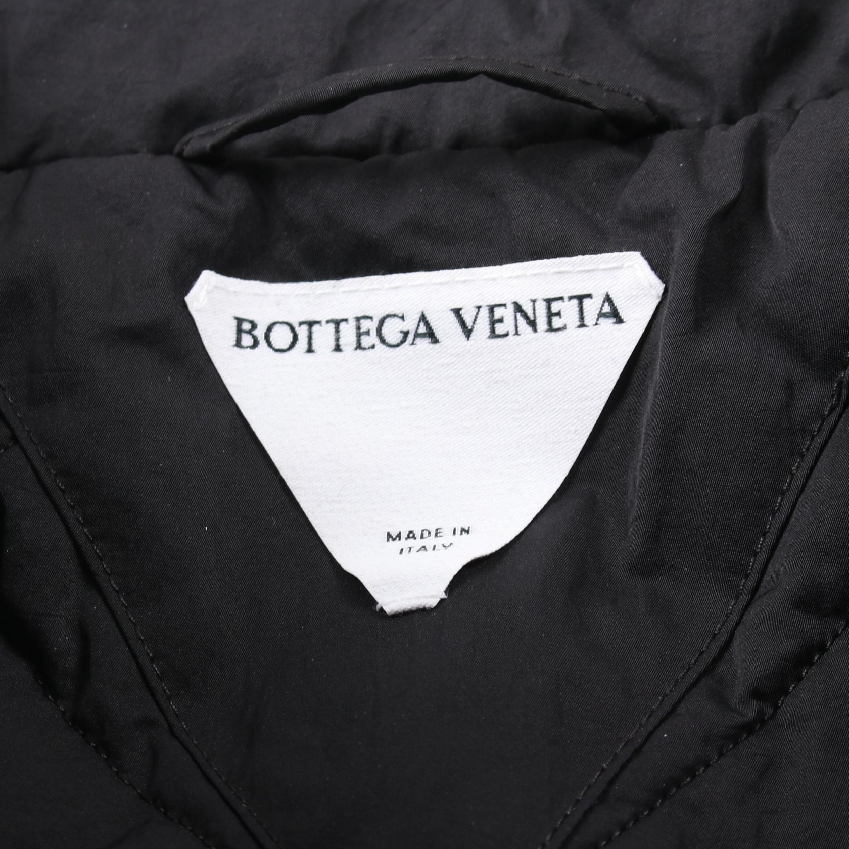 Bottega Veneta Nylon Puffer Jacket Black