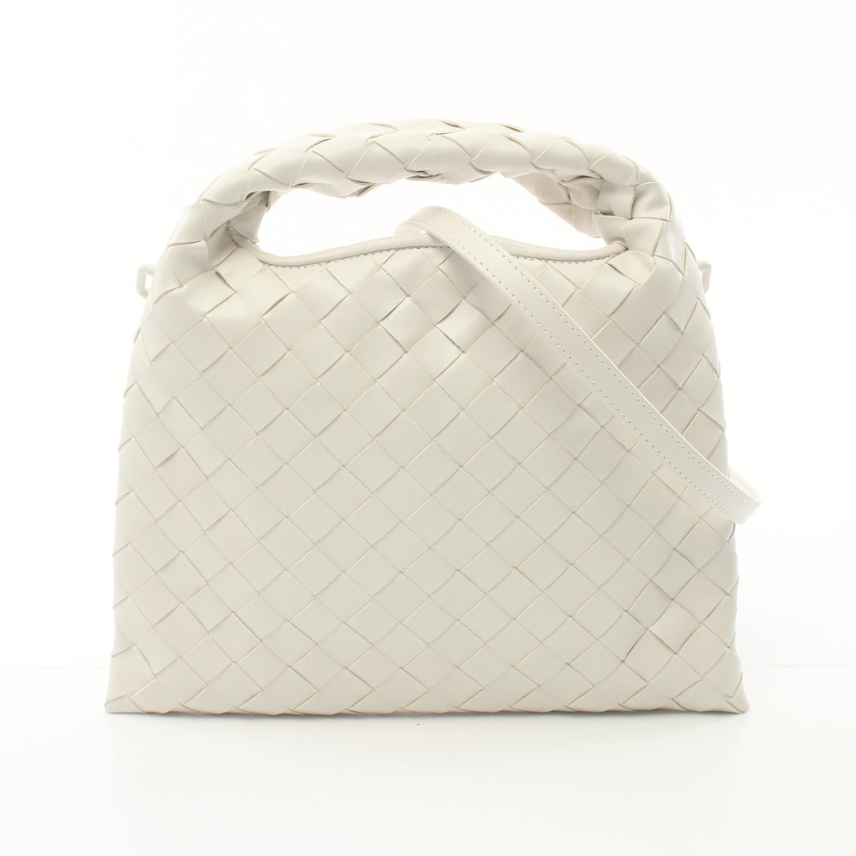 Bottega Veneta Mini Hop Intrecciato Leather Shoulder Bag