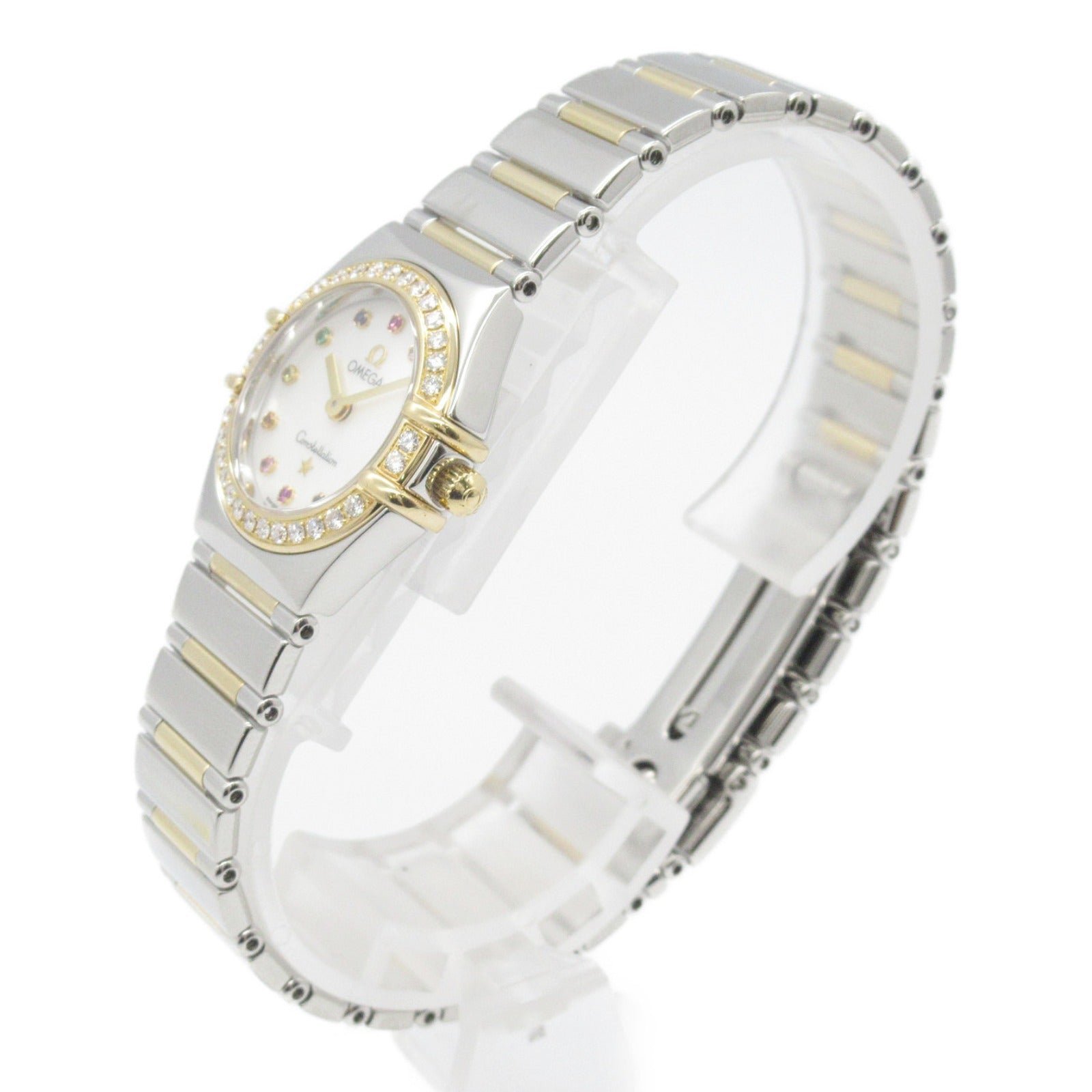 Omega Constellation Iris Diamond Bezel Watch 1365.79